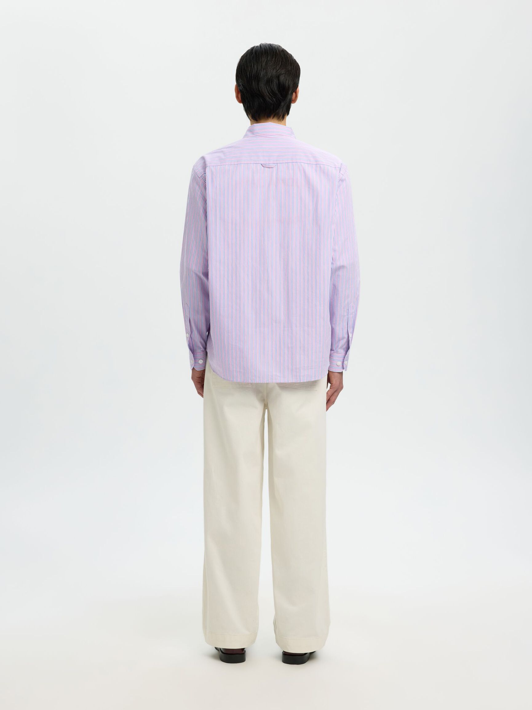 AMOUR SHIRT LONGSLEEVE PINK | SELECTED HOMME