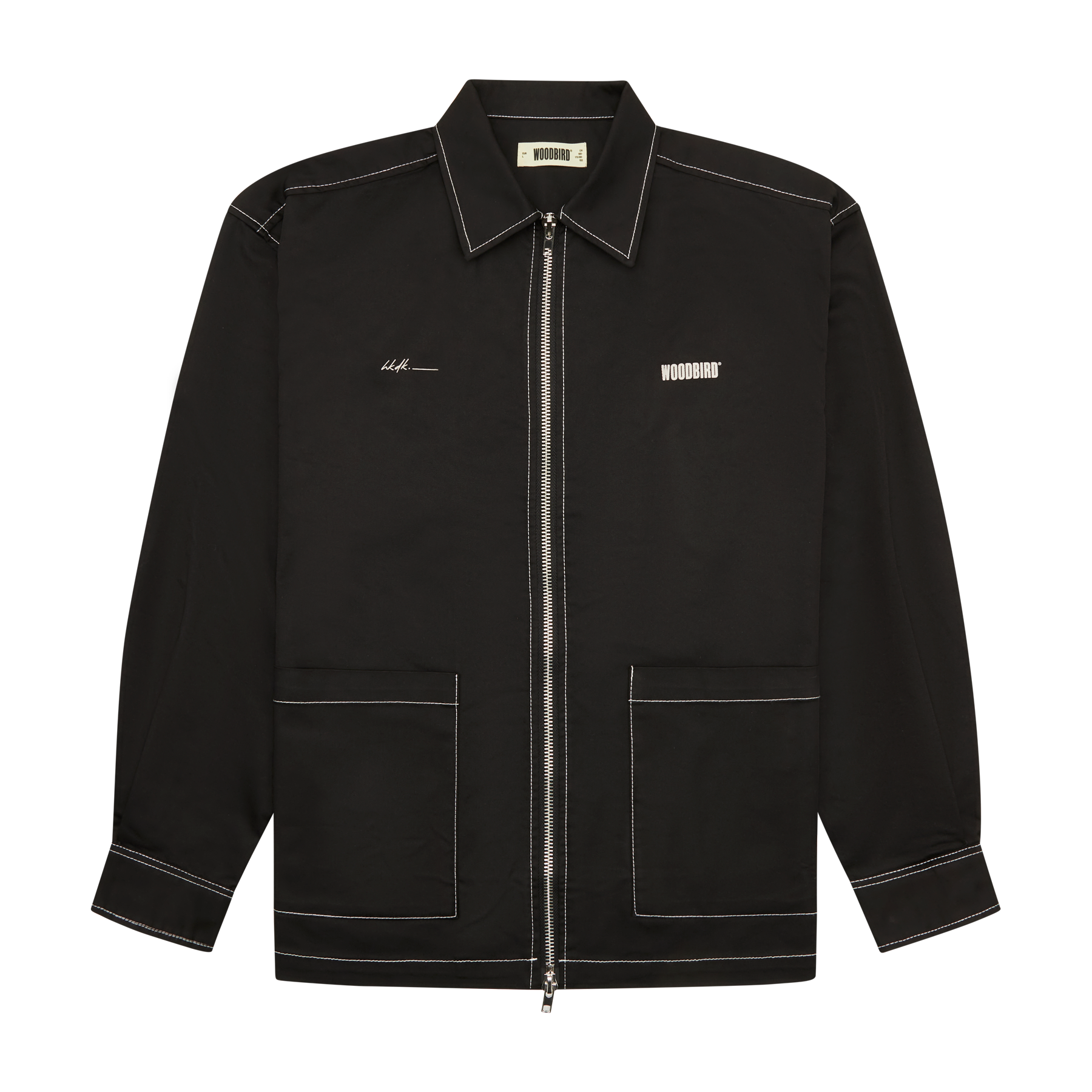 WOODBIRD ZIP SHIRT