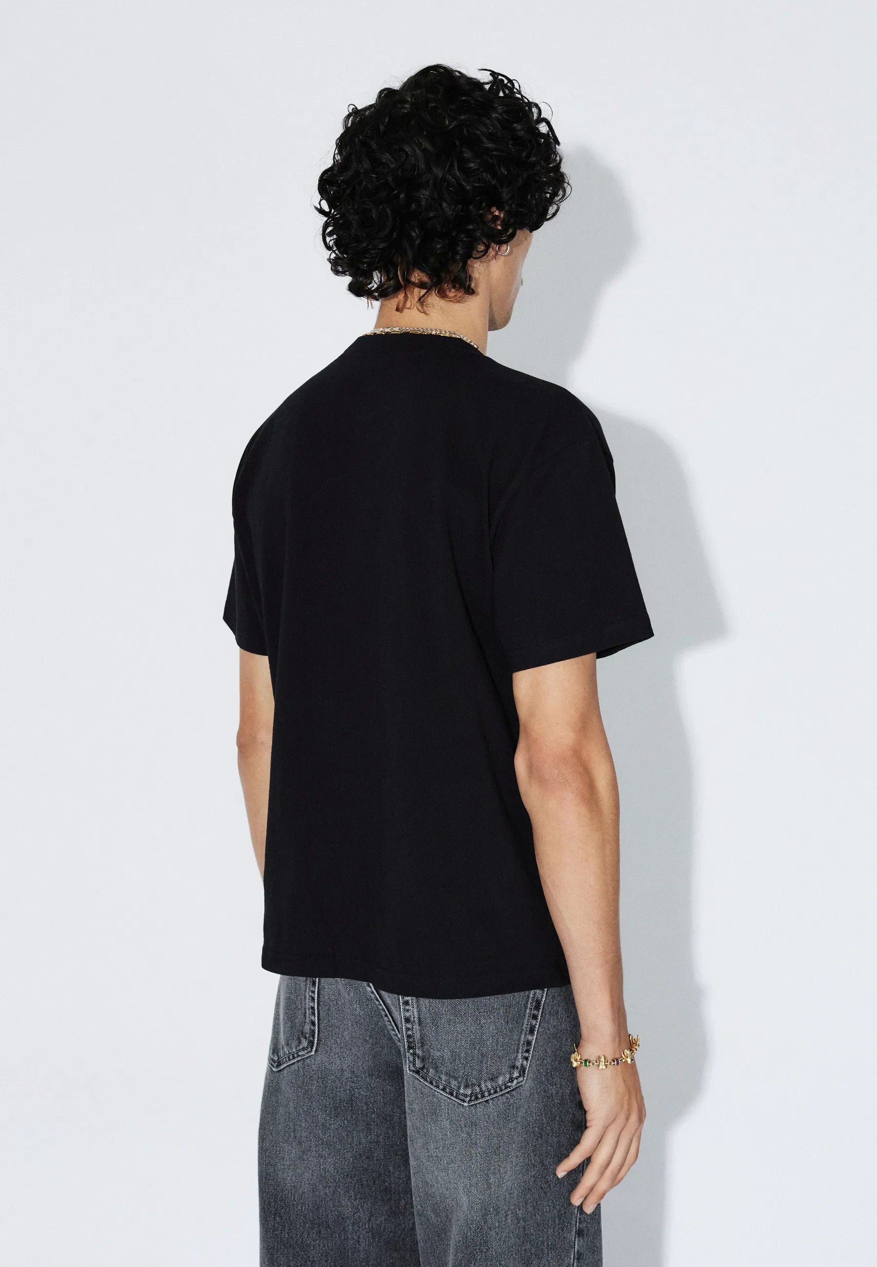 BACE T - SHIRT BLACK | DR DENIM