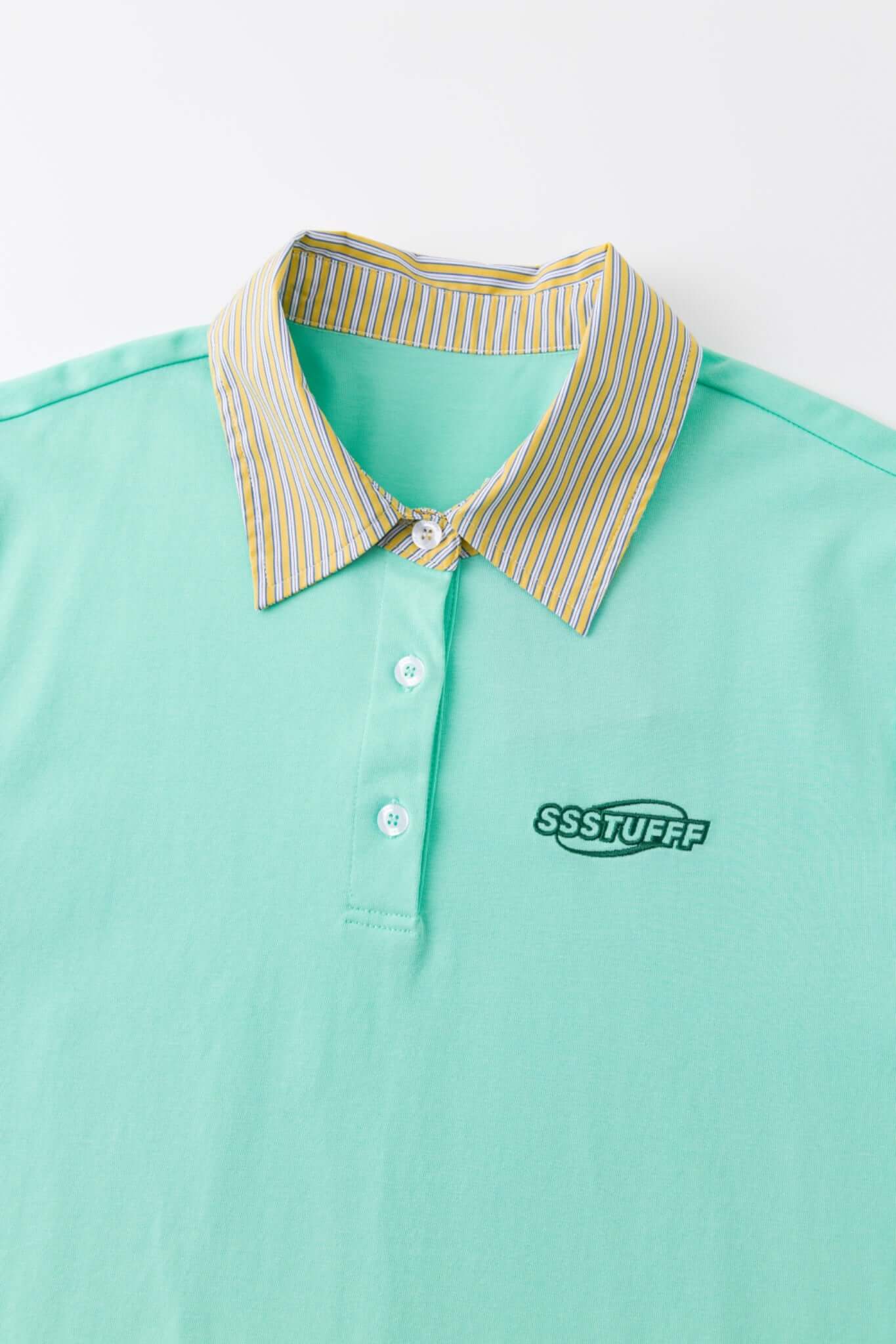 FAKE SHIRT POLO GREEN | SSSTUFFF