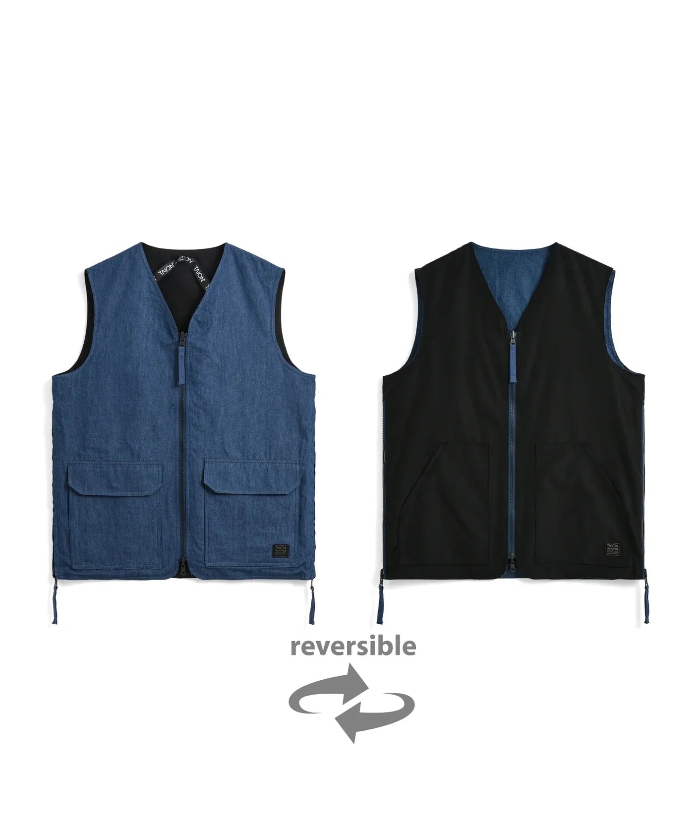 MILITARY REVERSIBLE V NECK VEST