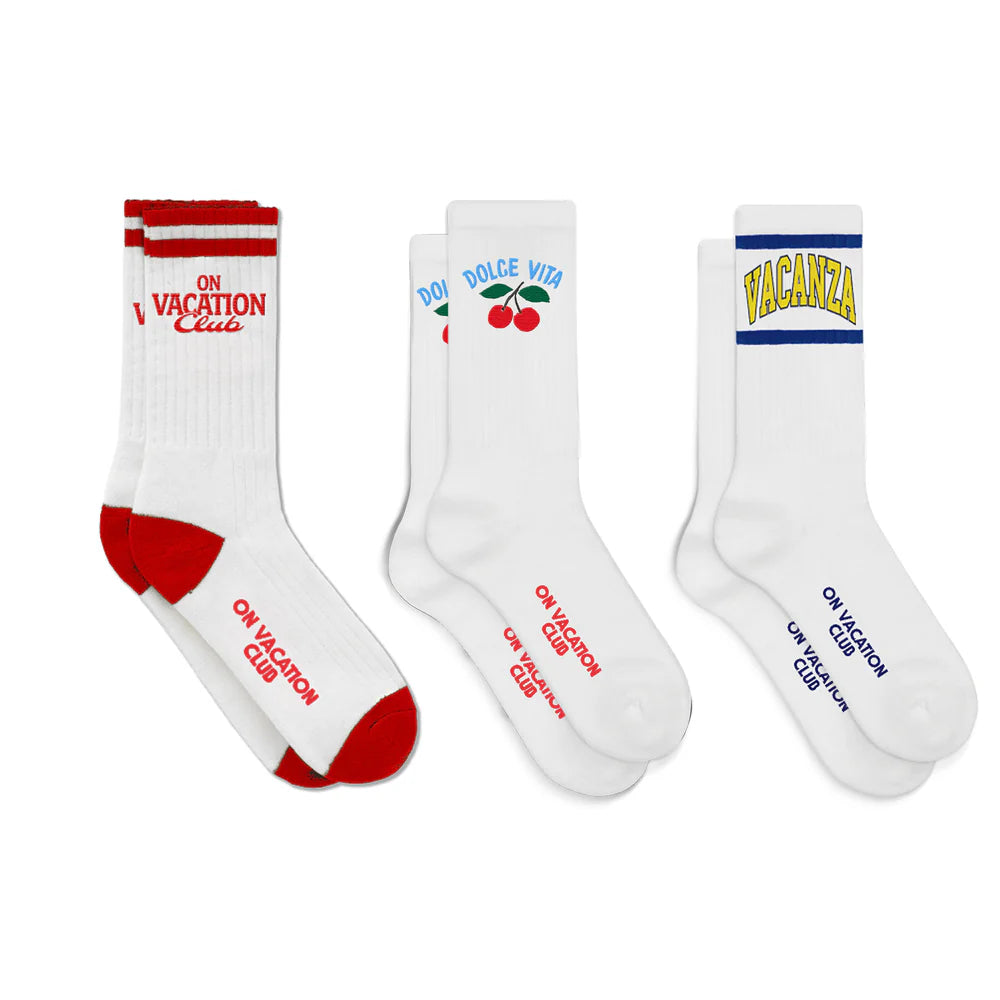 3 PACK TRIO SOCKS