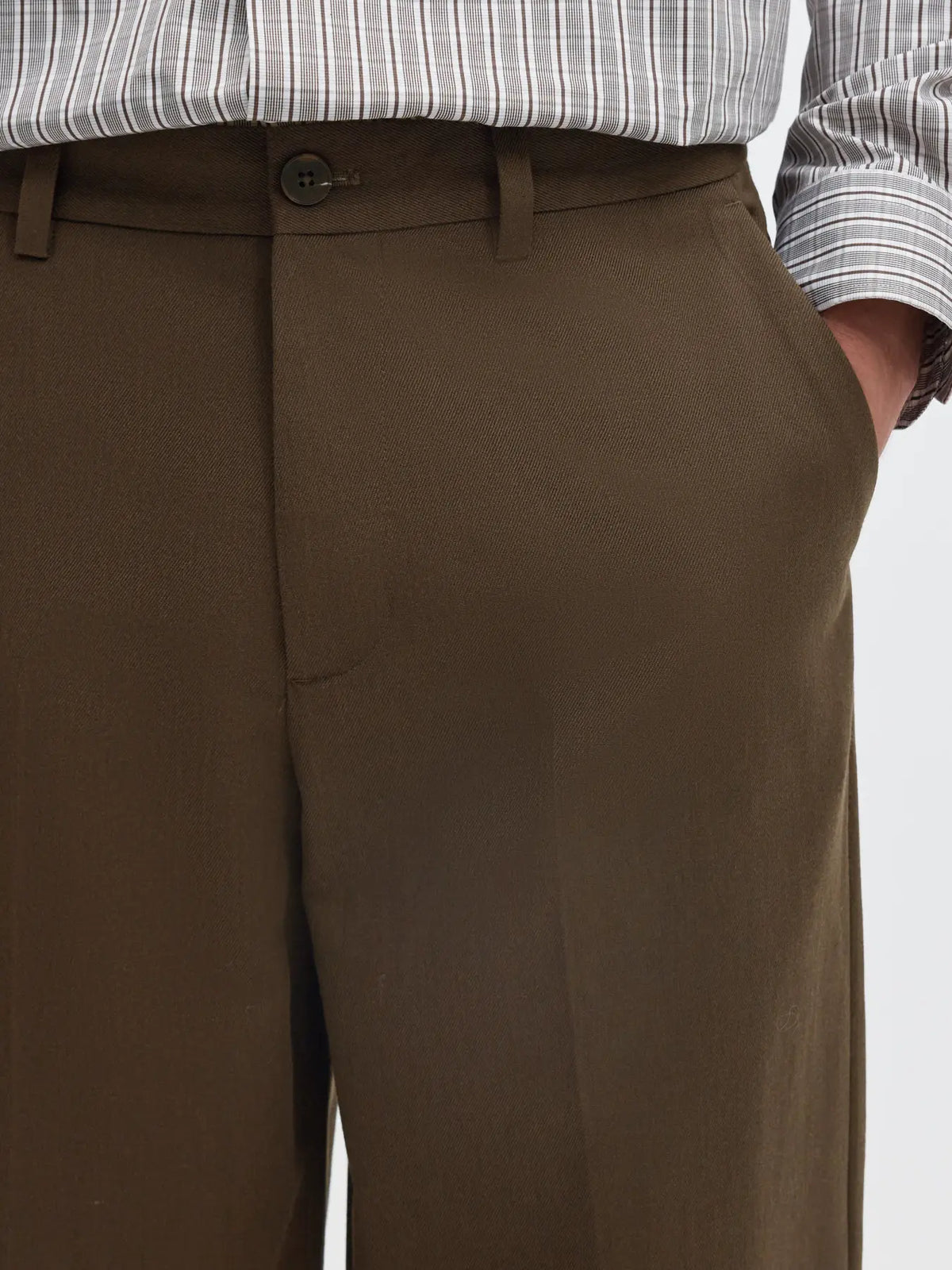 LOOSE LUKE WOOL BLEND PANT SLM220