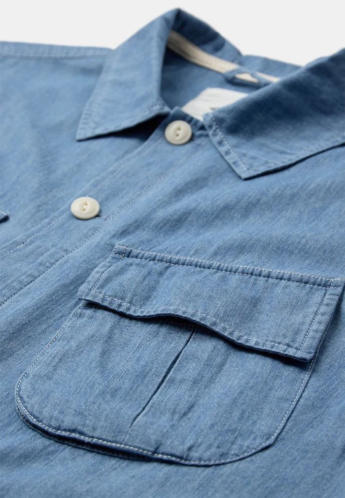 CHAMBRAY POCKET JACKET | ANERKJENDT