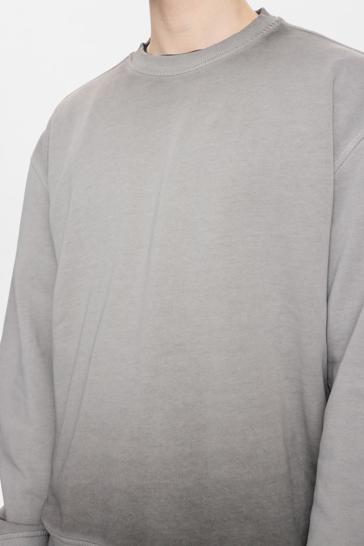 AKTONI WASHED SWEAT GREY | ANERKJENDT