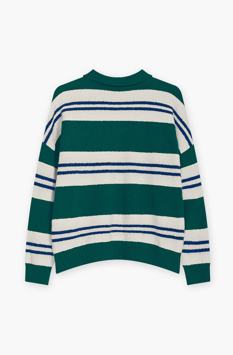 SWEATER POLO STRIPES