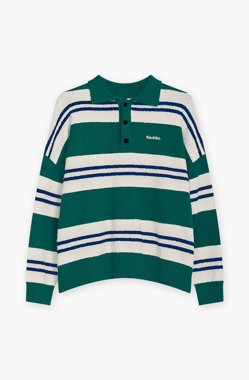 SWEATER POLO STRIPES