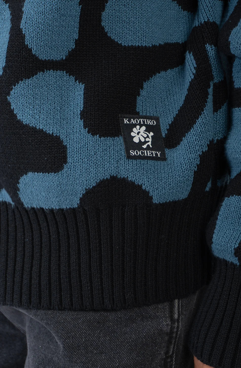 BAD ROMANCE JACQUARD CARDIGAN