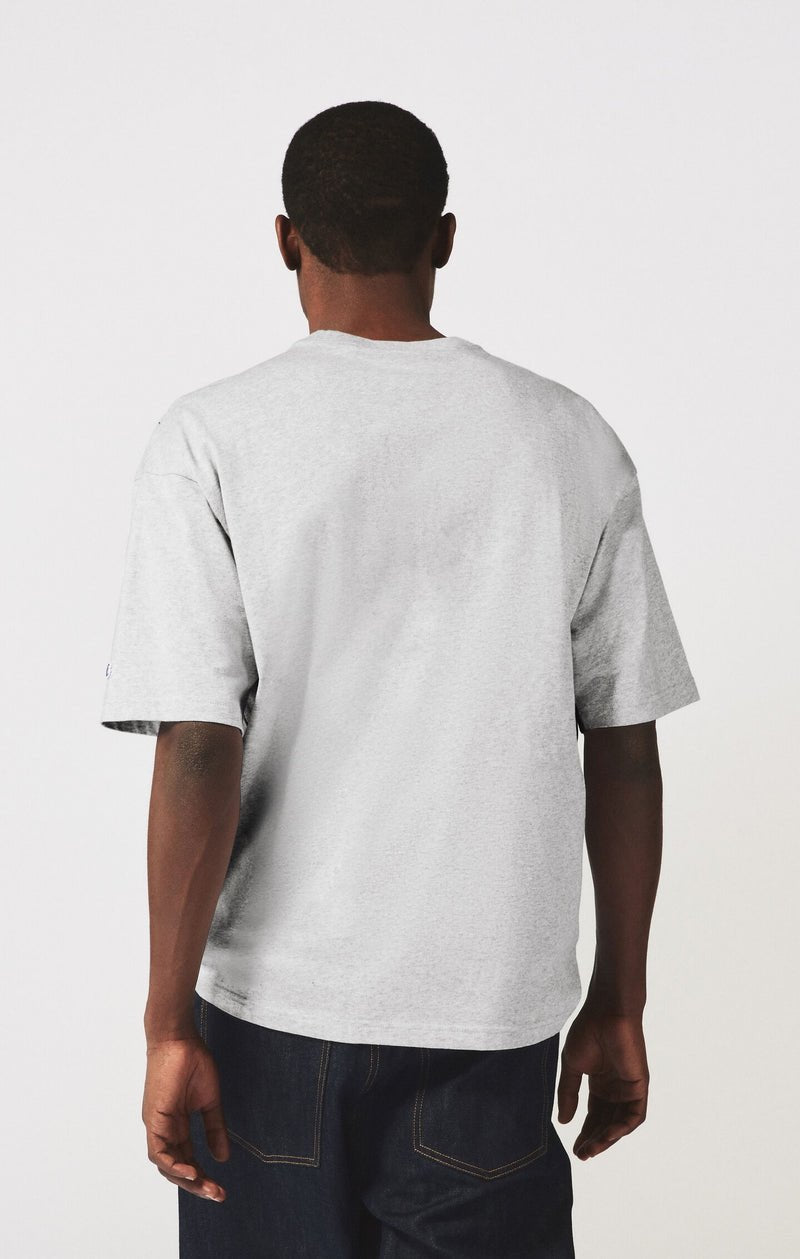 SHAPE T - SHIRT REVERSE WEAVE GREY | CHAMPION PINNACLE