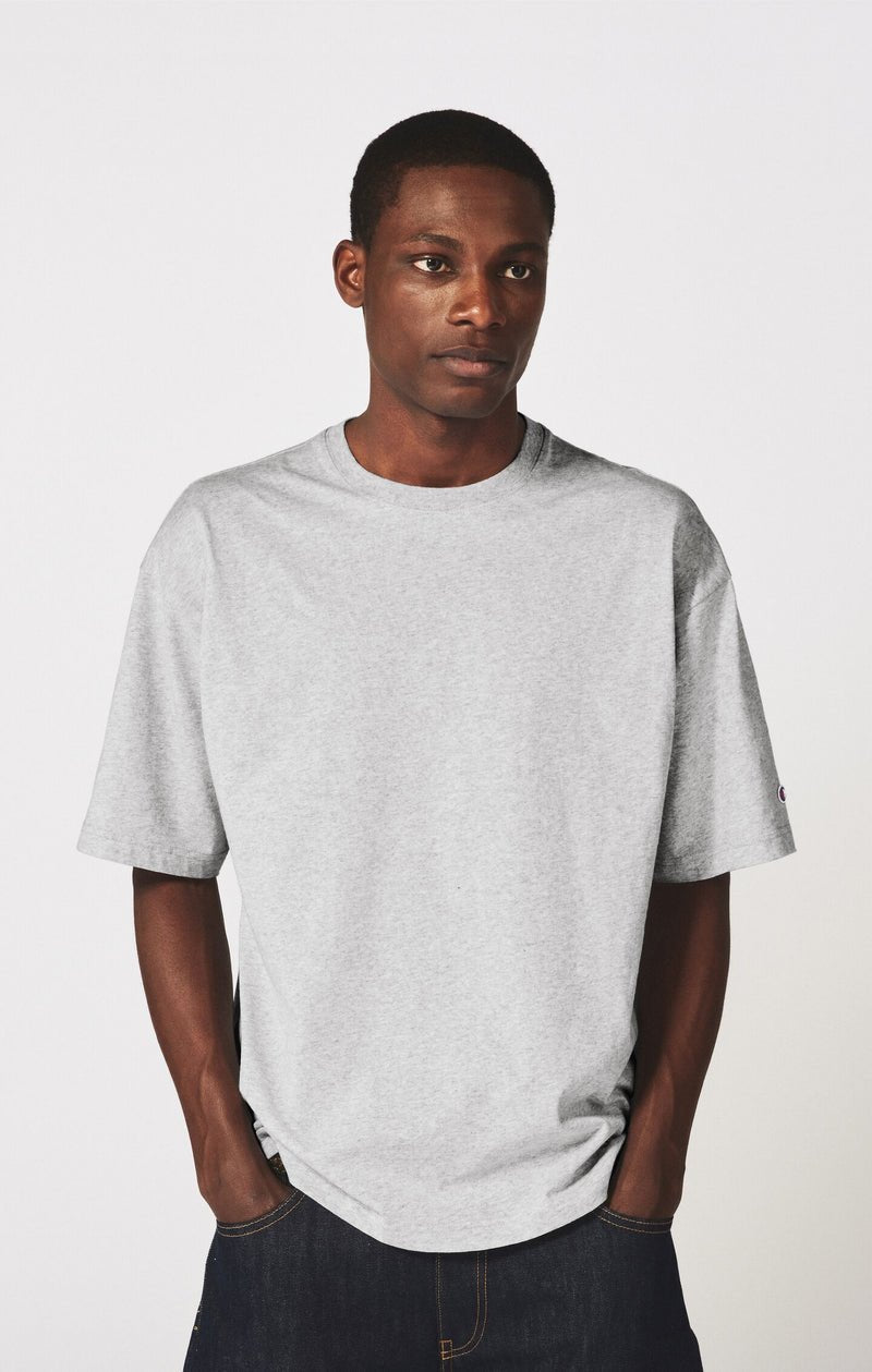 SHAPE T - SHIRT REVERSE WEAVE GREY | CHAMPION PINNACLE