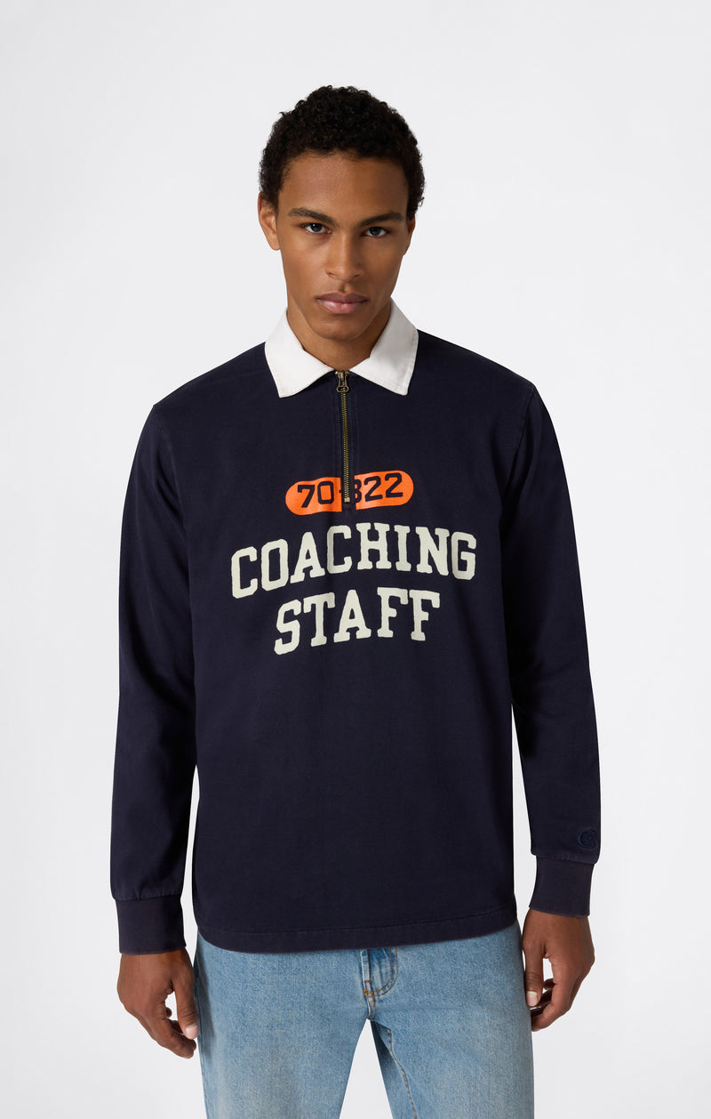 HALF ZIP POLO