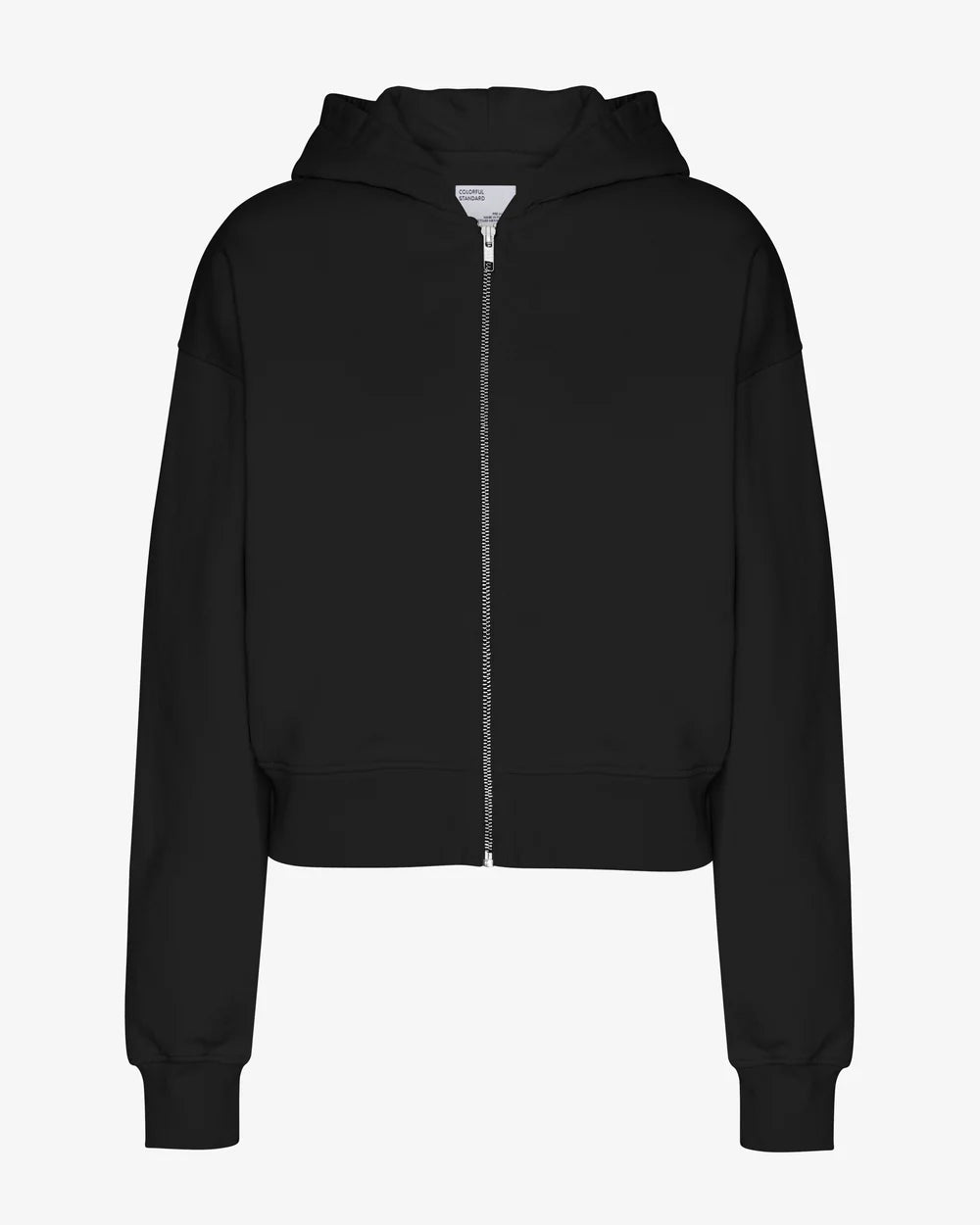 CROP ZIP HOODIE