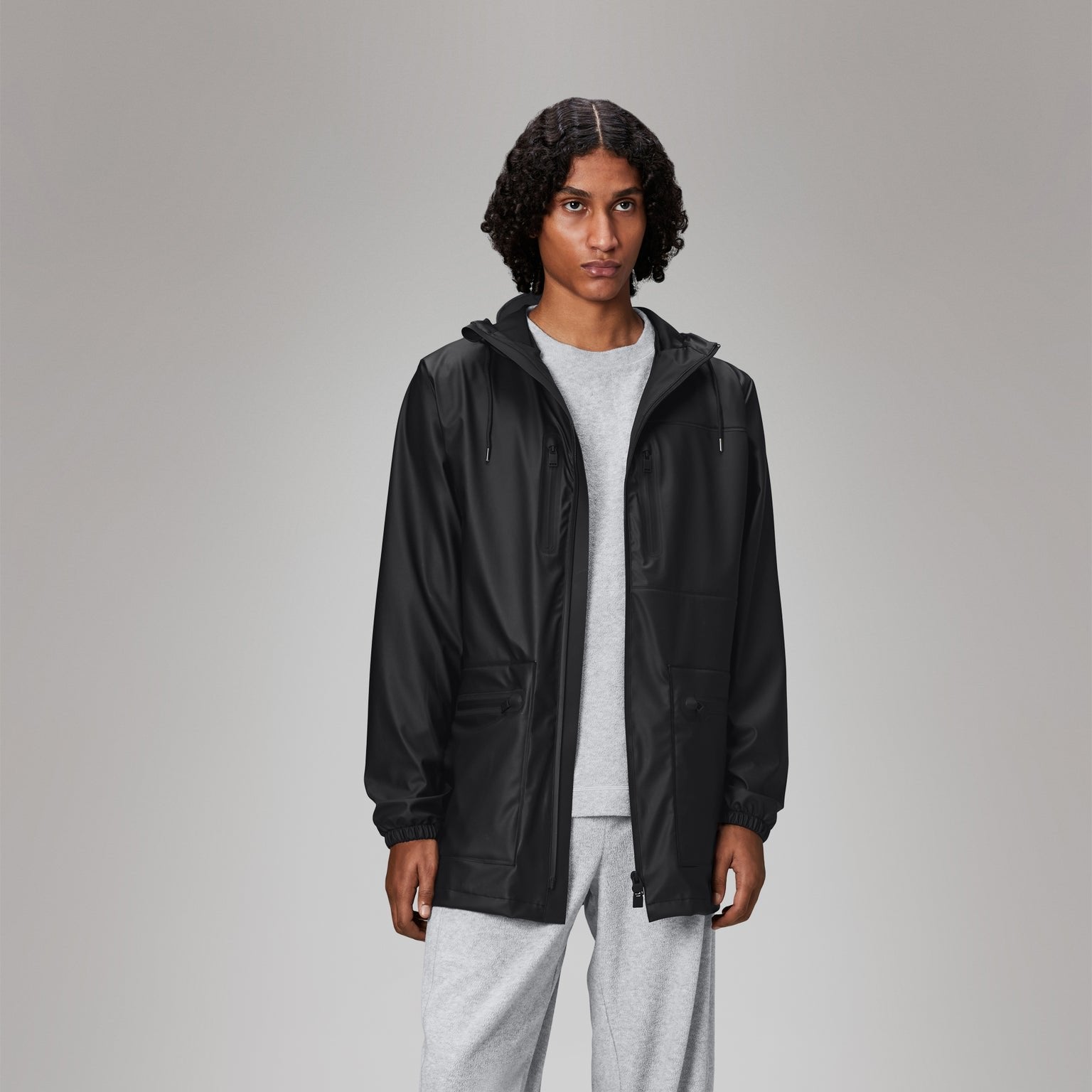 RAINS CARGO LONG JACKET