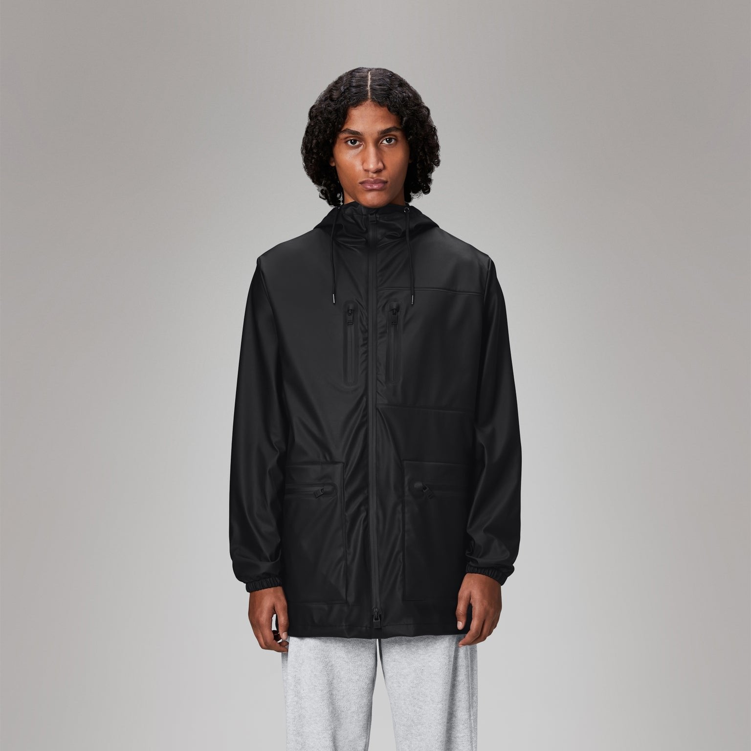 RAINS CARGO LONG JACKET