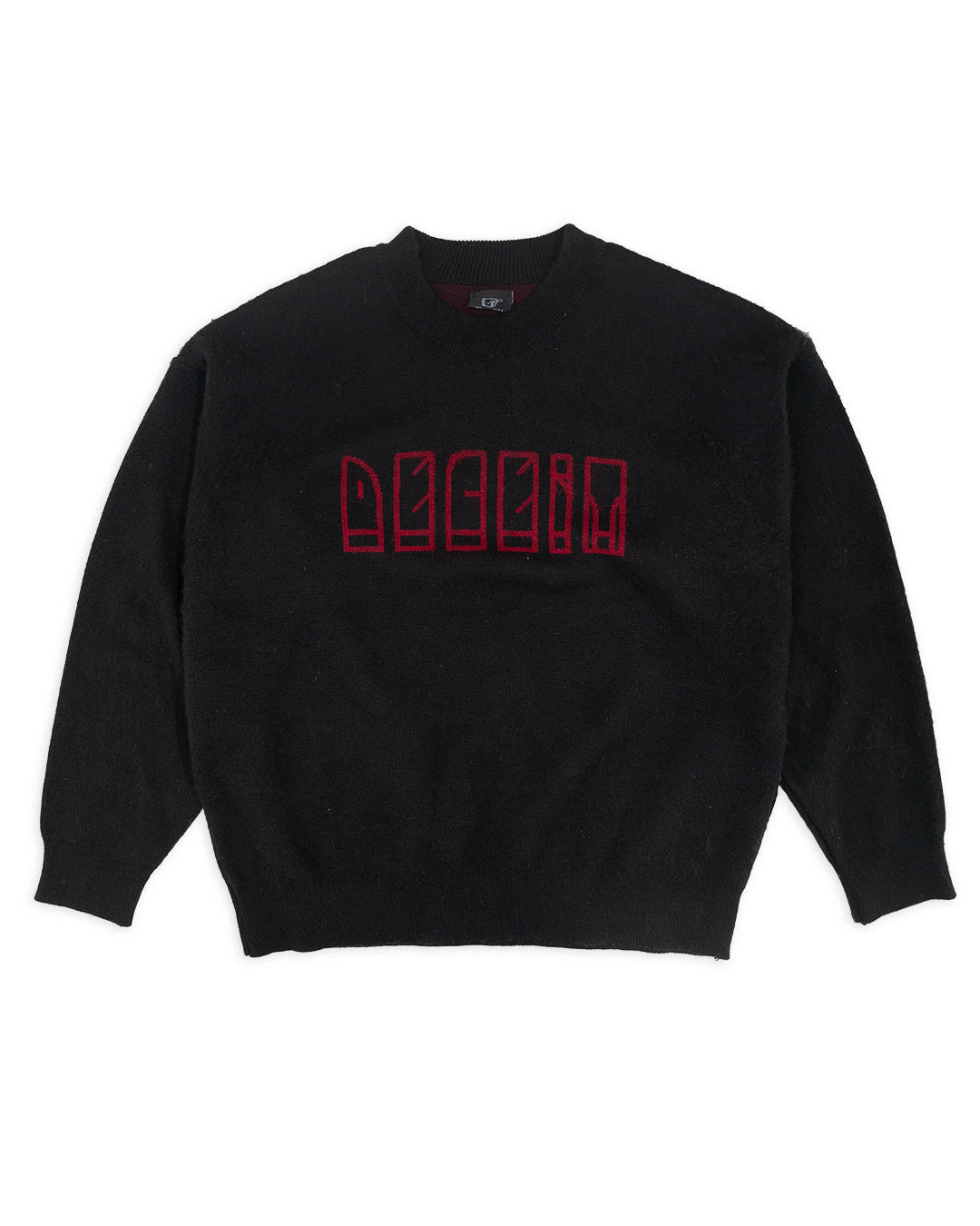 GEOMETRIC DEVIL SWEATER