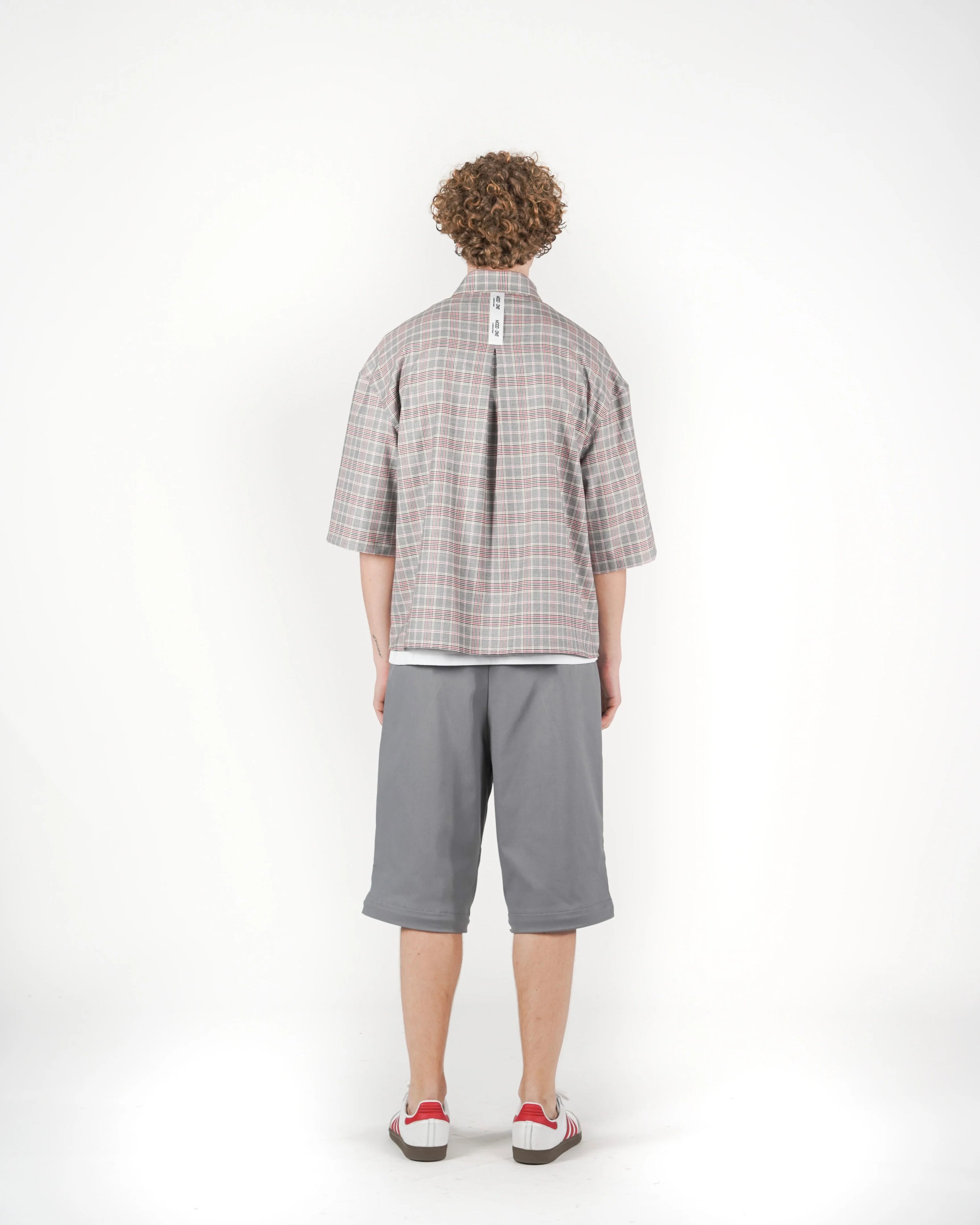 CHECK SHIRT CROP | MOOD ONE