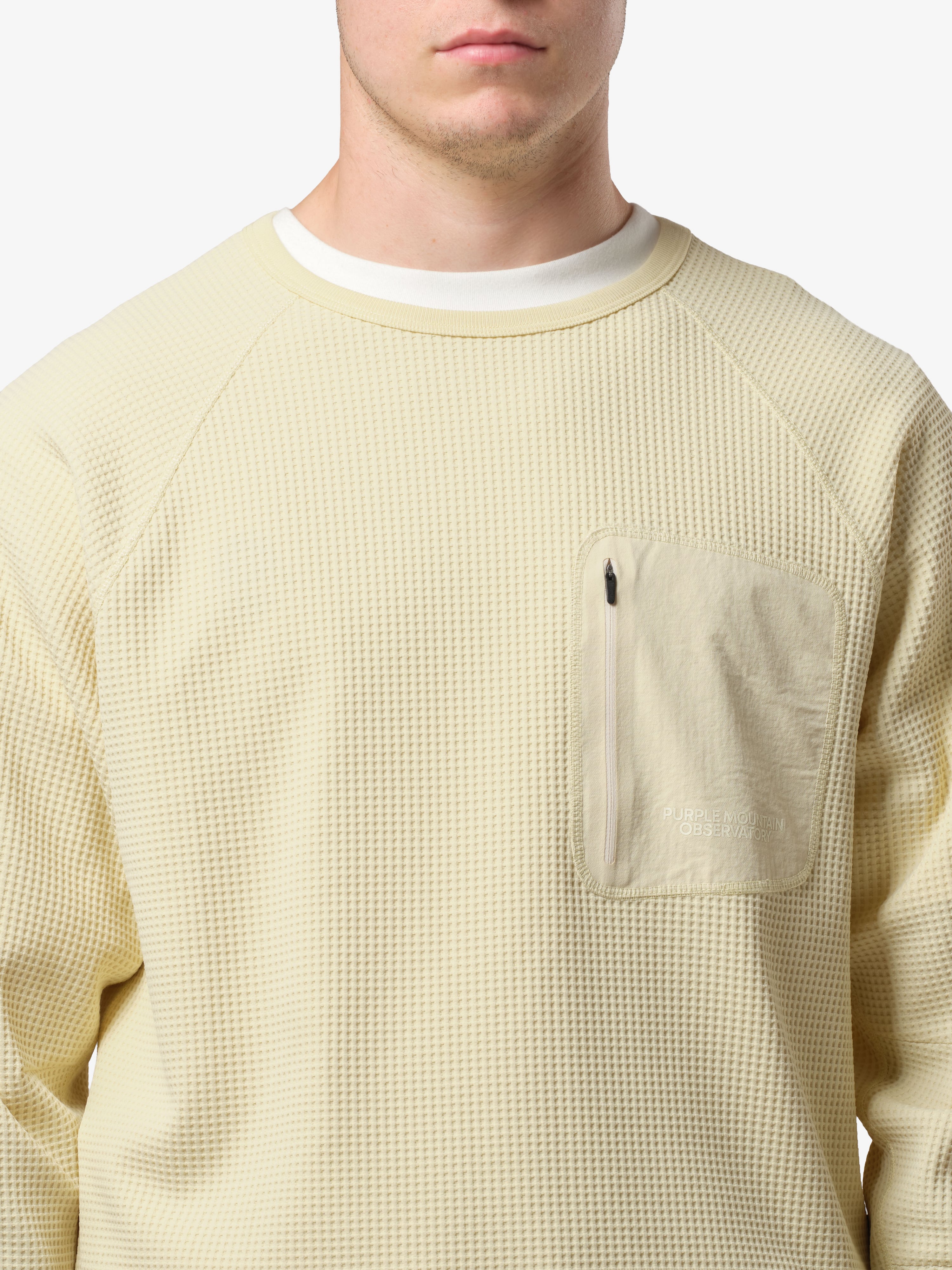 WAFFLE TEE LS