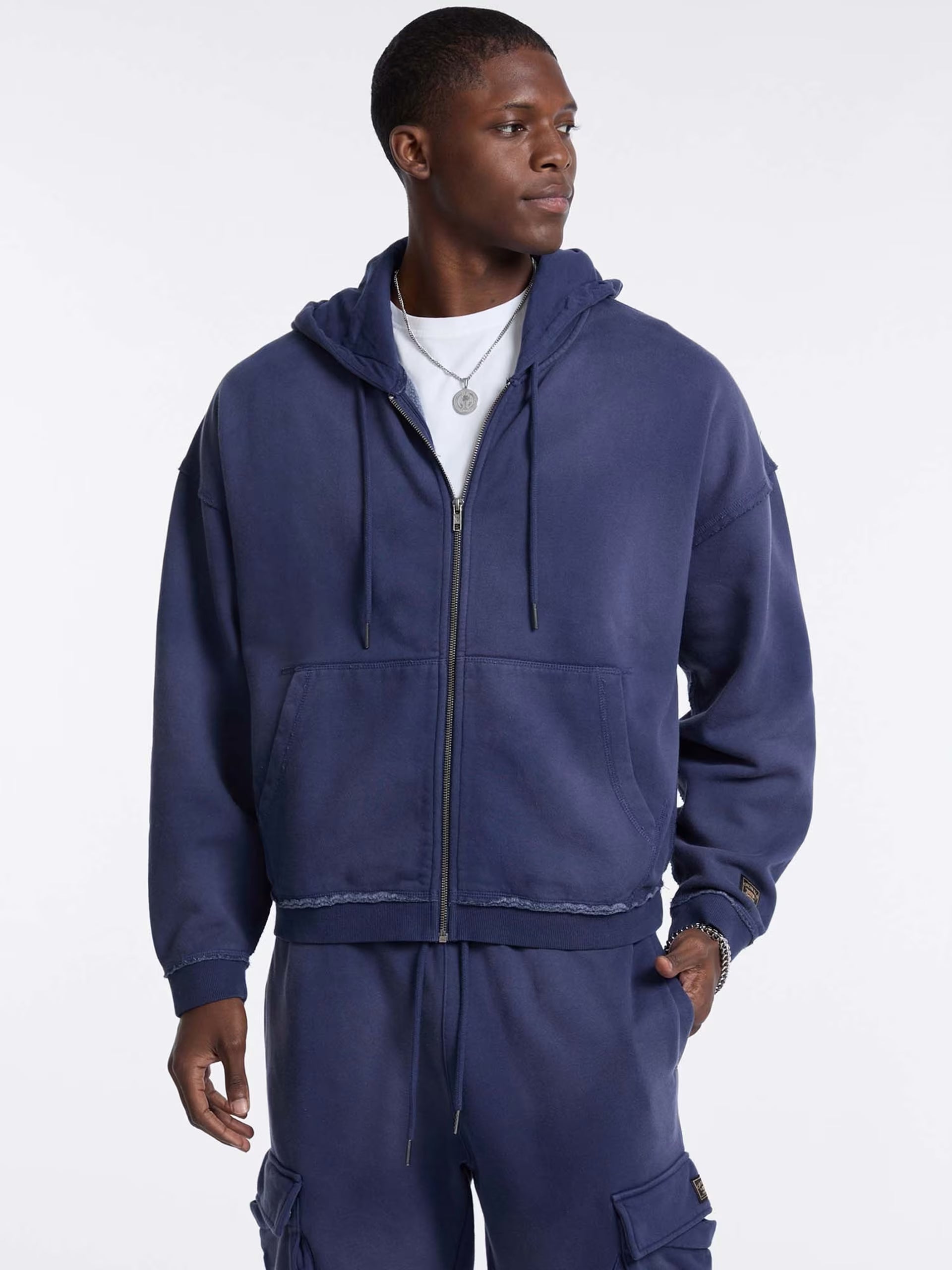 BOXY ZIP HOODIE