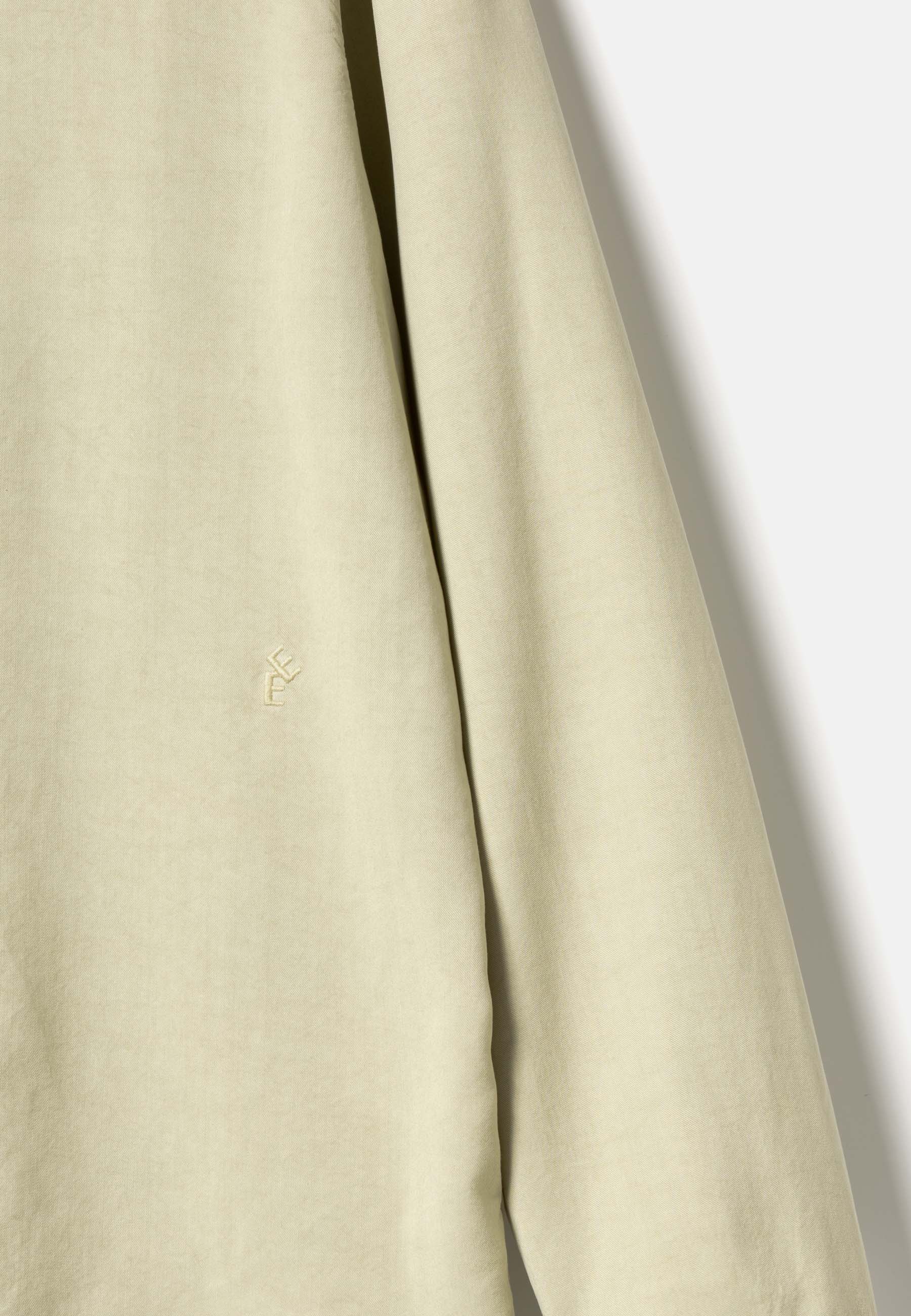 OSSIAN SHIRT LONGSLEEVE SILVER GREEN | ELVINE