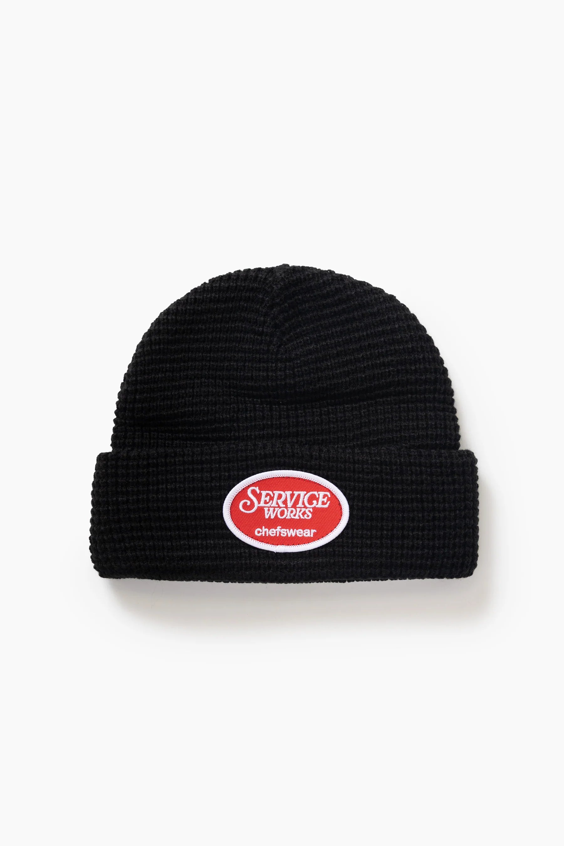 WAFFLE PATCH BEANIE