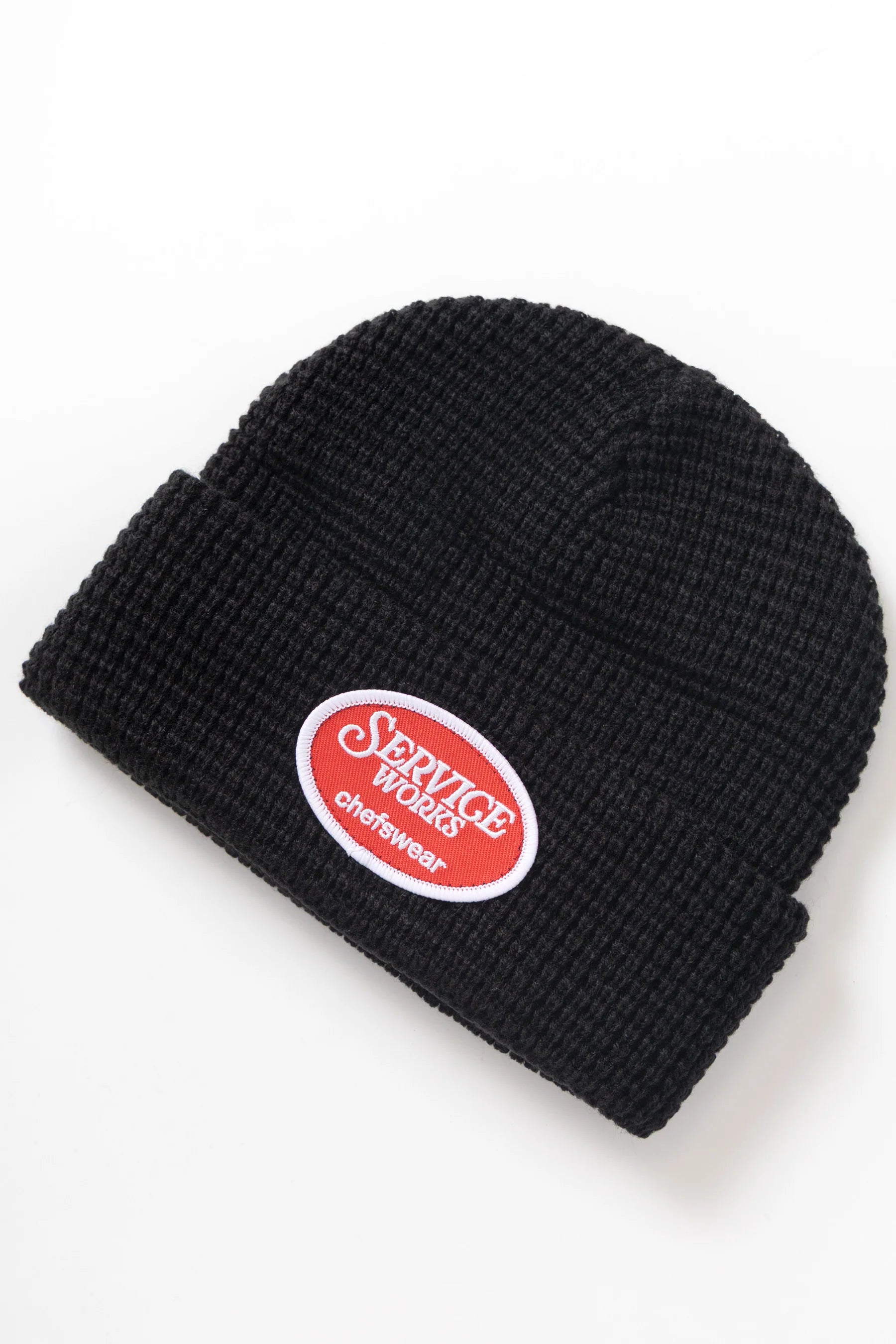 WAFFLE PATCH BEANIE