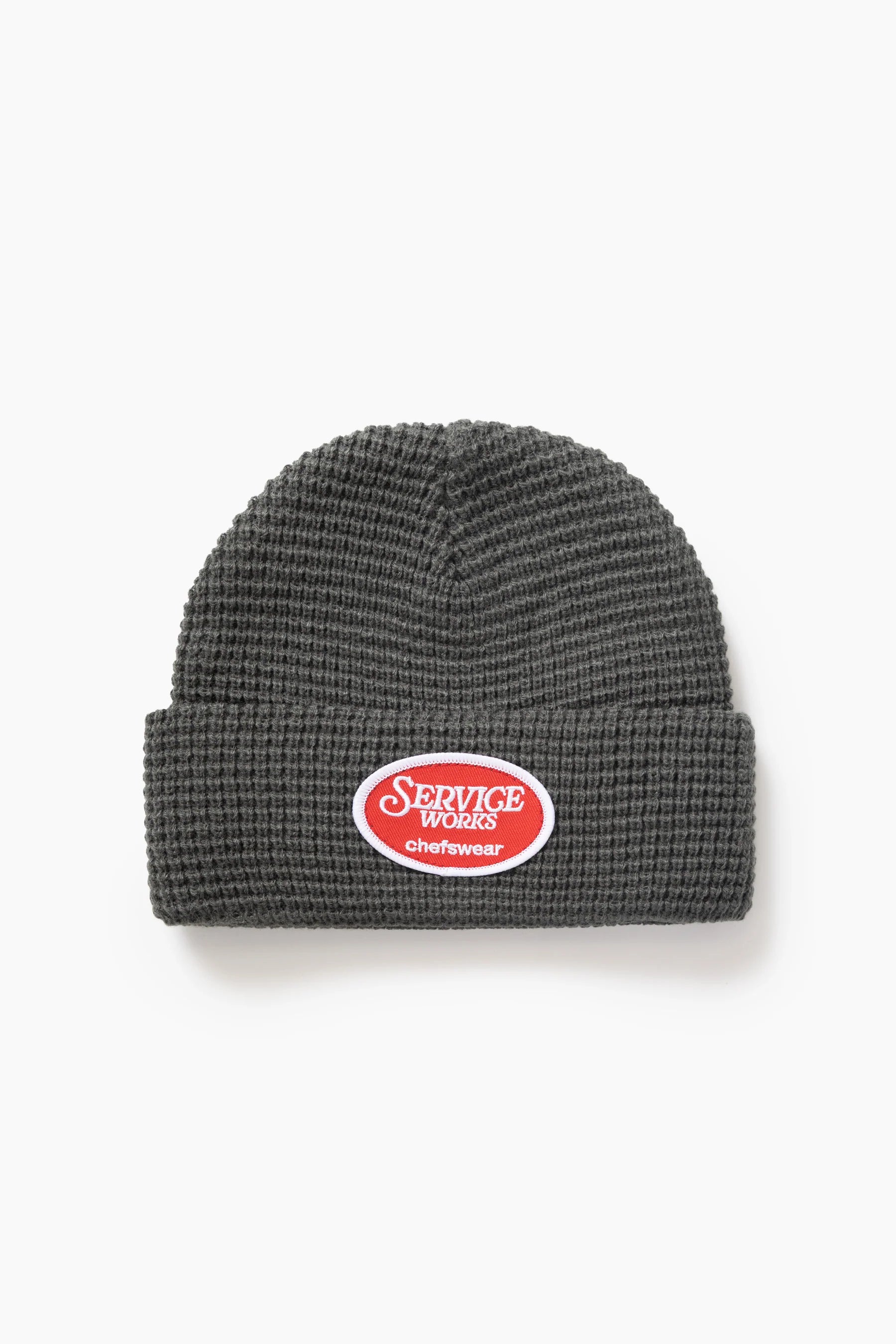 WAFFLE PATCH BEANIE