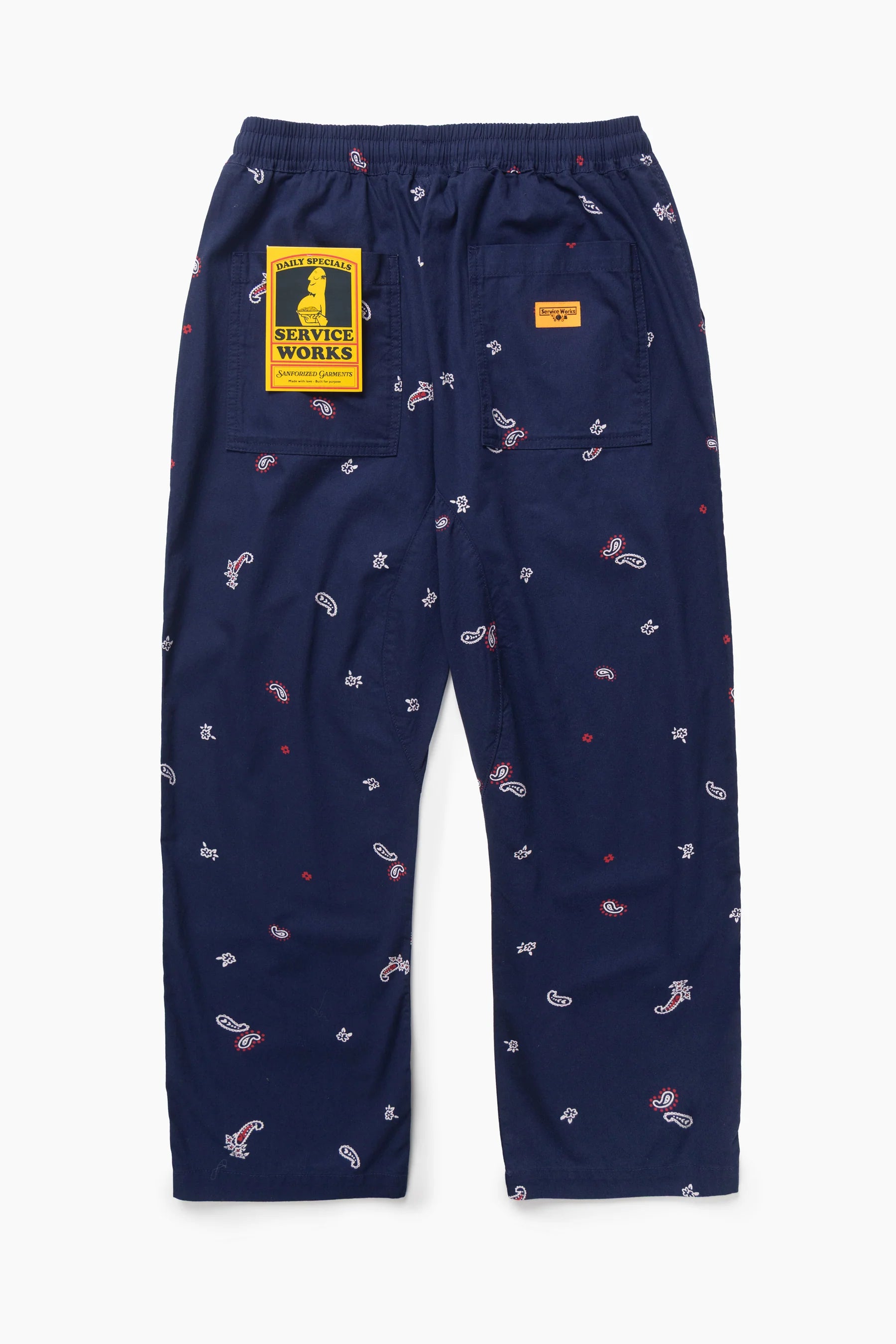PAISLEY CHEF PANT