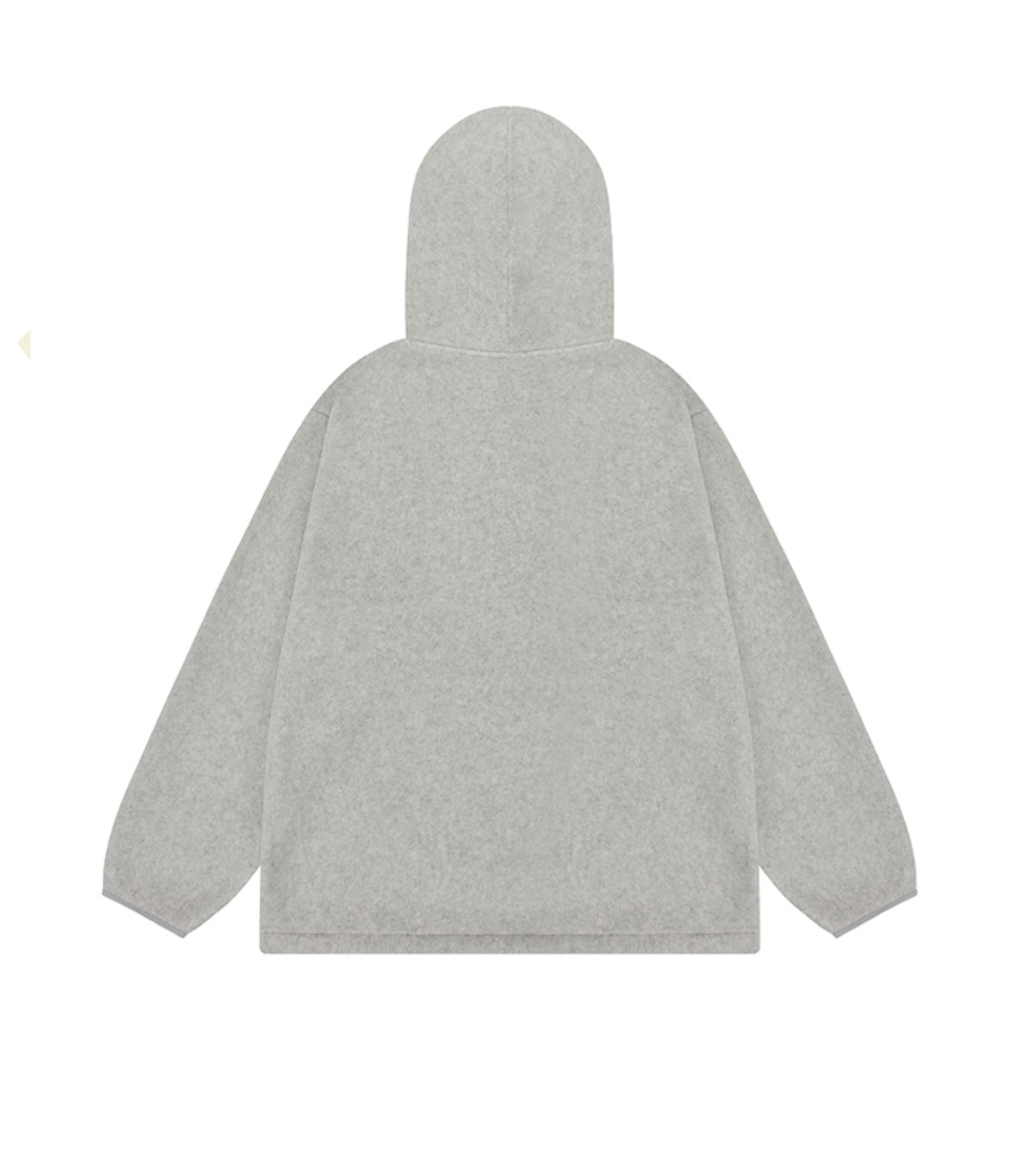 SUNRICE FLEECE BUTTON HOODIE