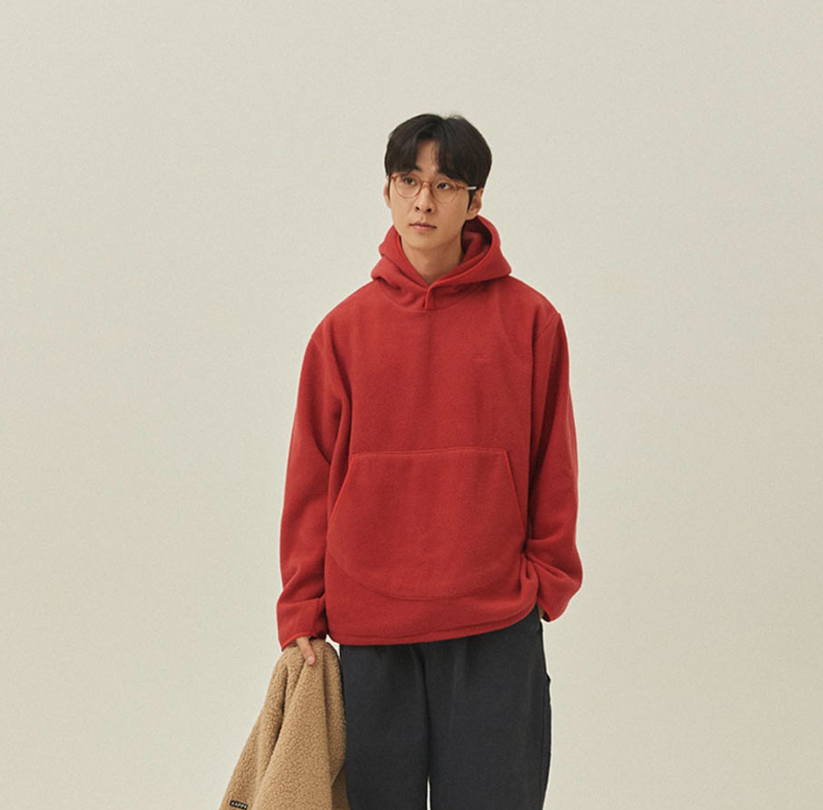 SUNRISE FLEECE BUTTON HOODIE