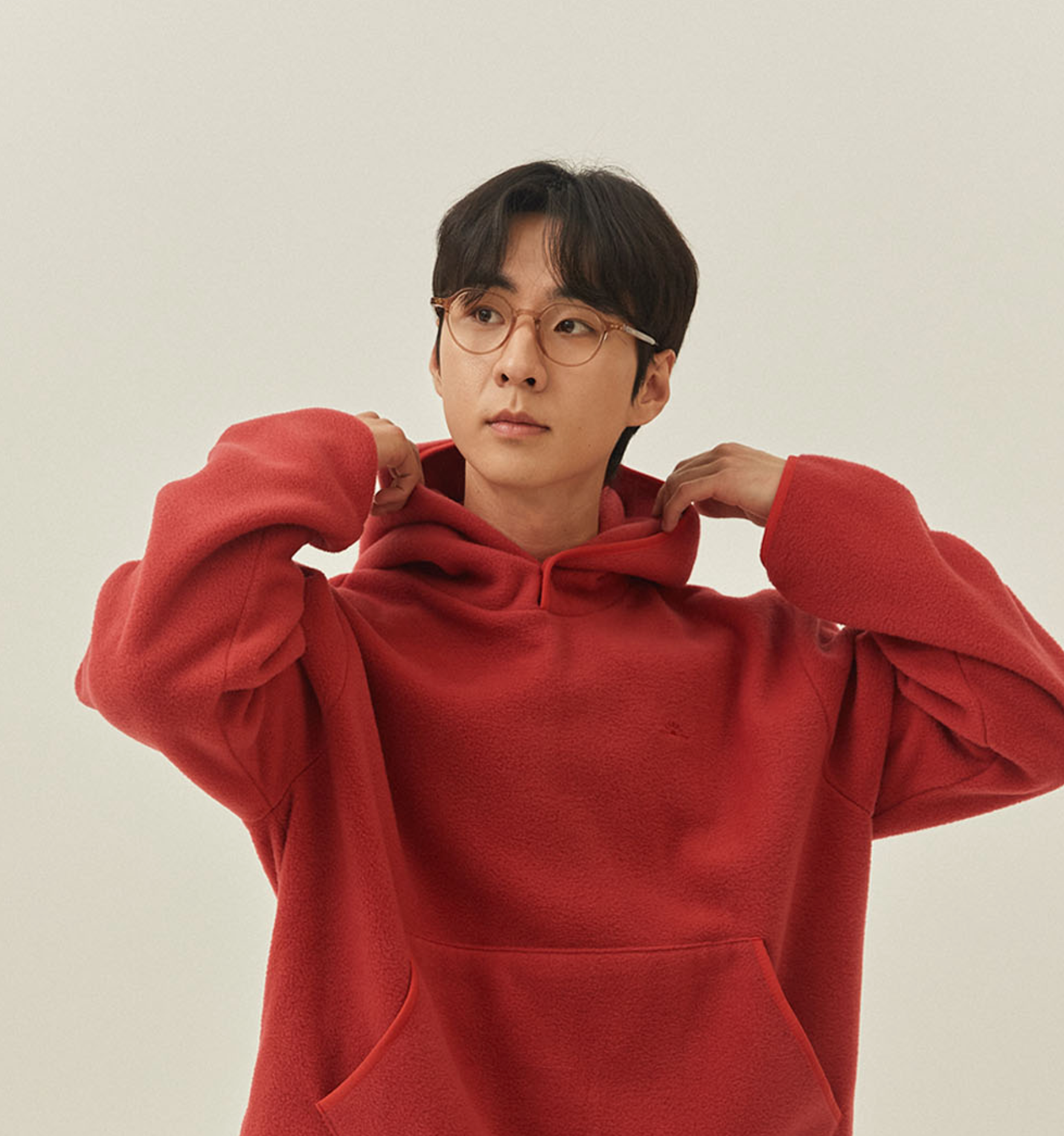 SUNRISE FLEECE BUTTON HOODIE