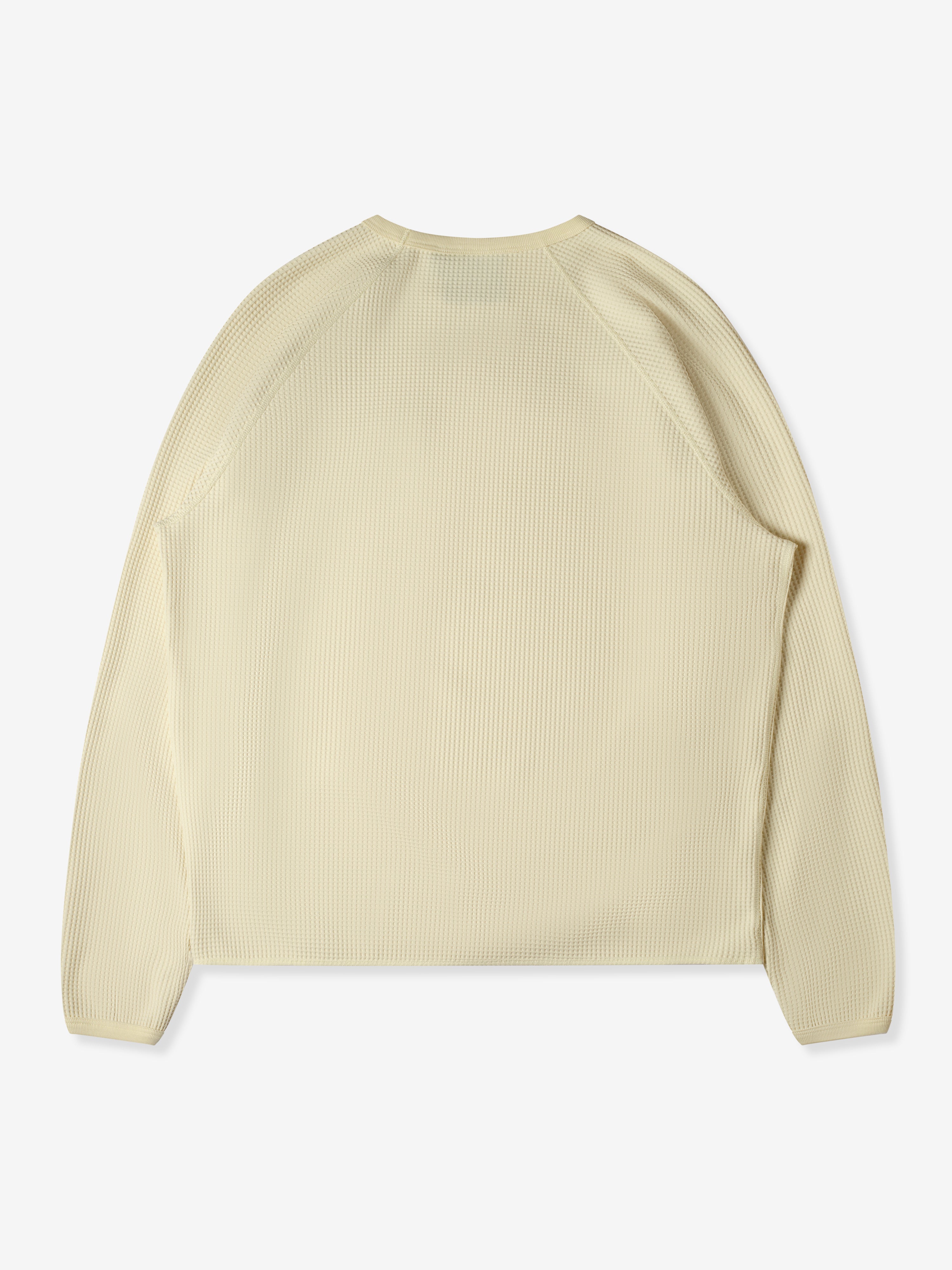 WAFFLE TEE LS