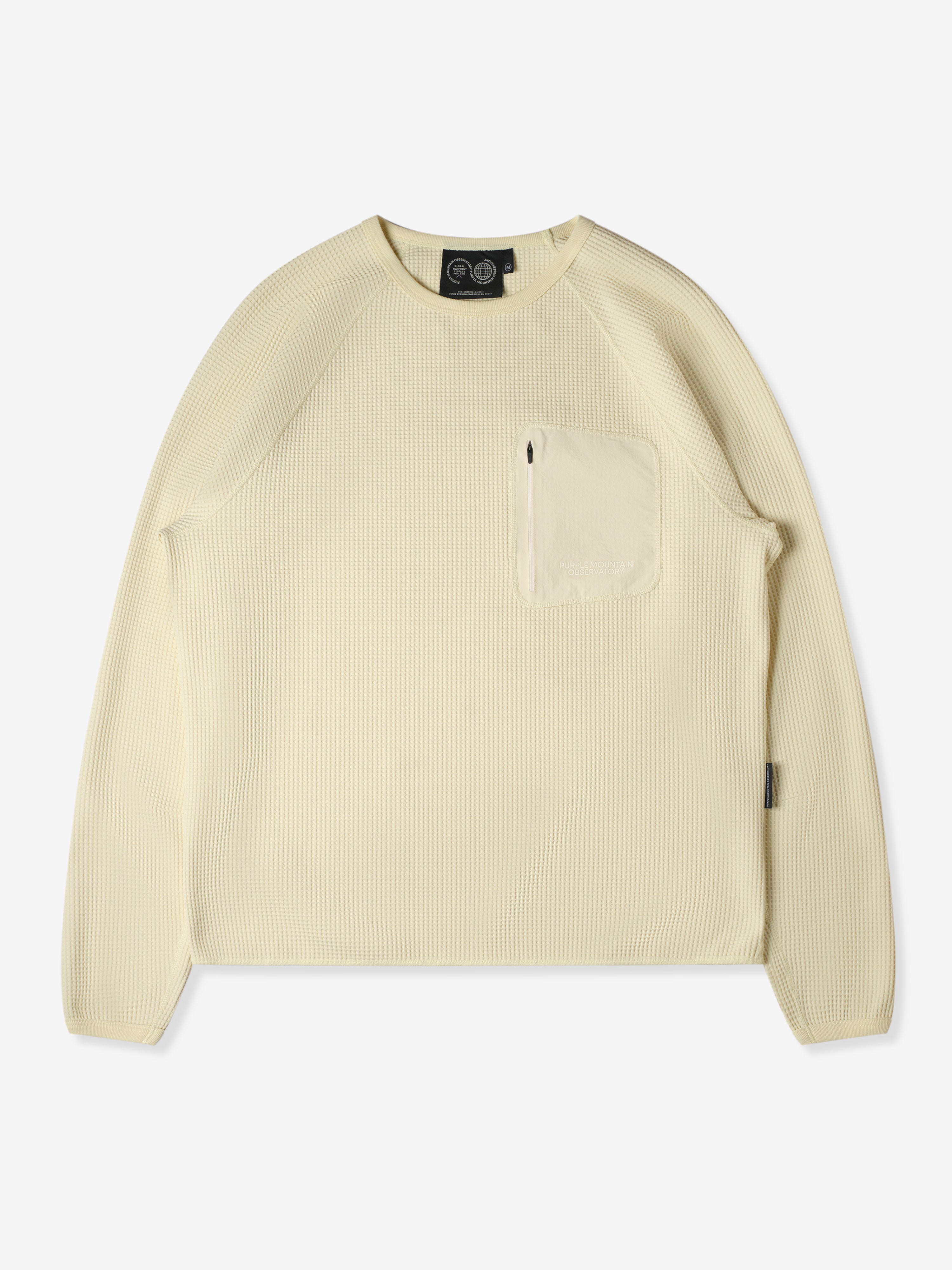 WAFFLE TEE LS