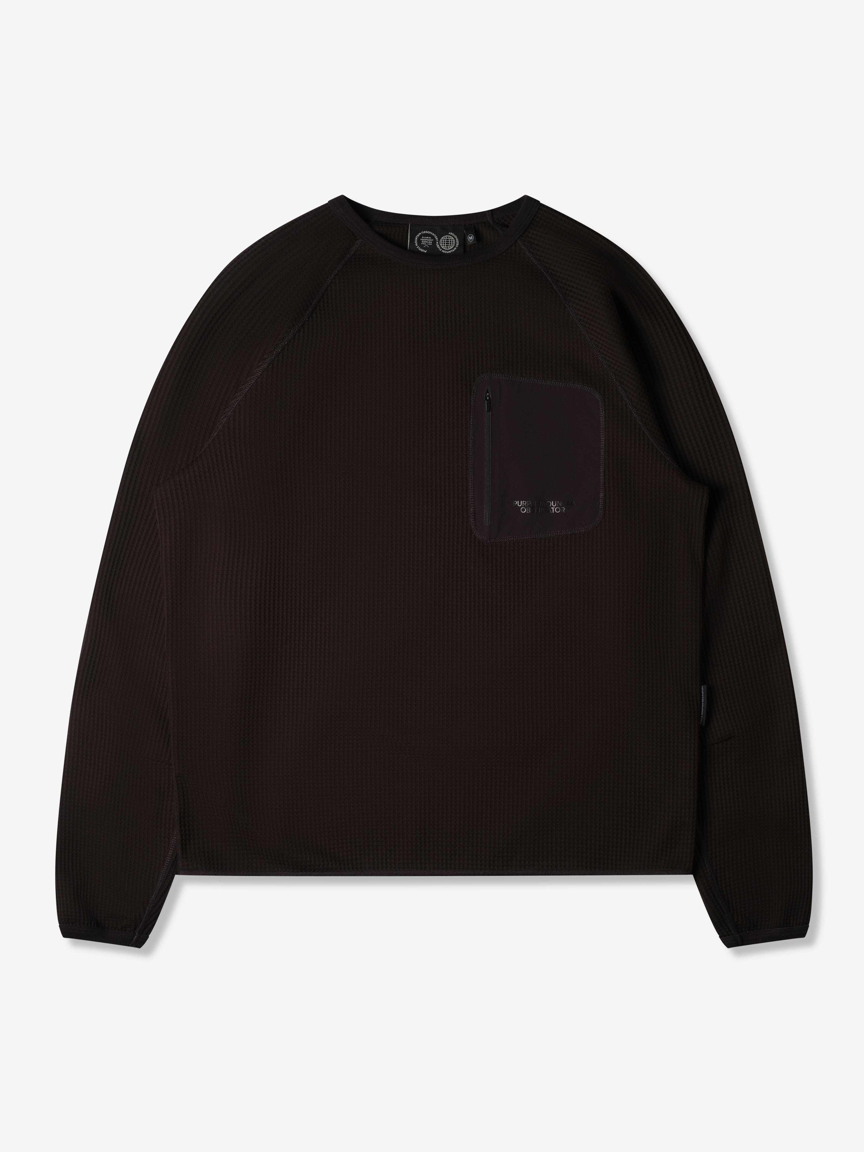 WAFFLE TEE LS