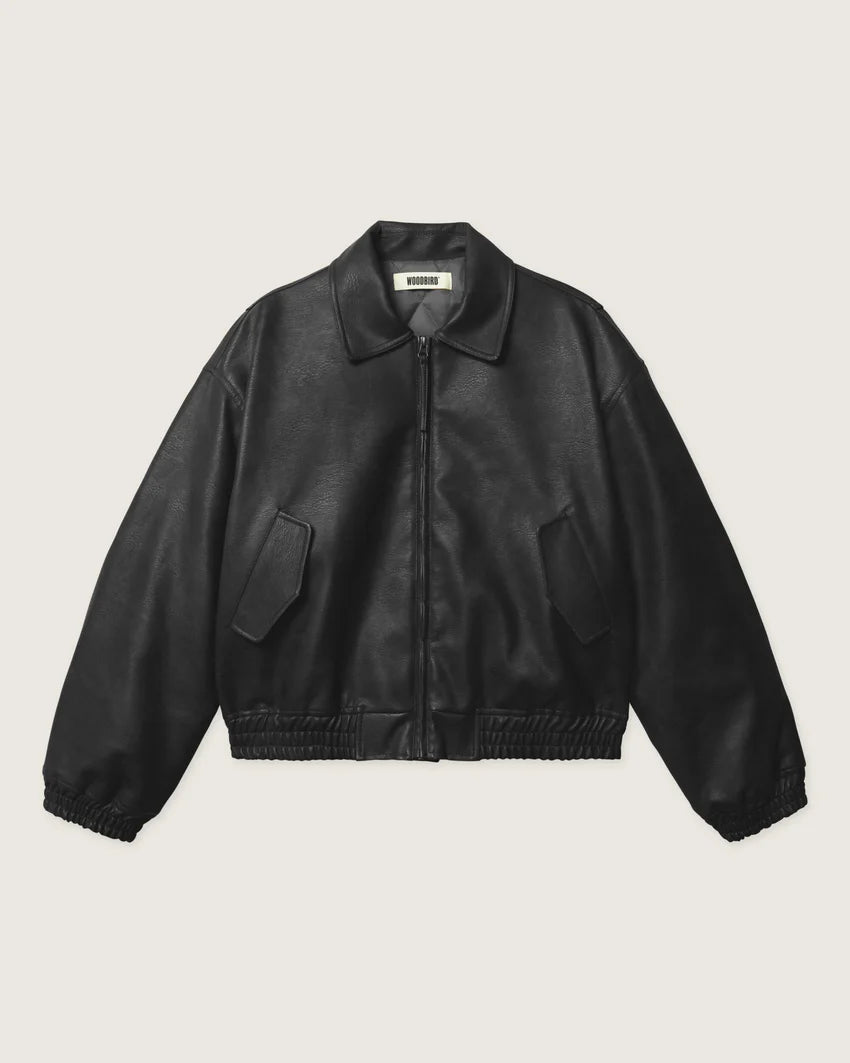 BOMBER LEATHER