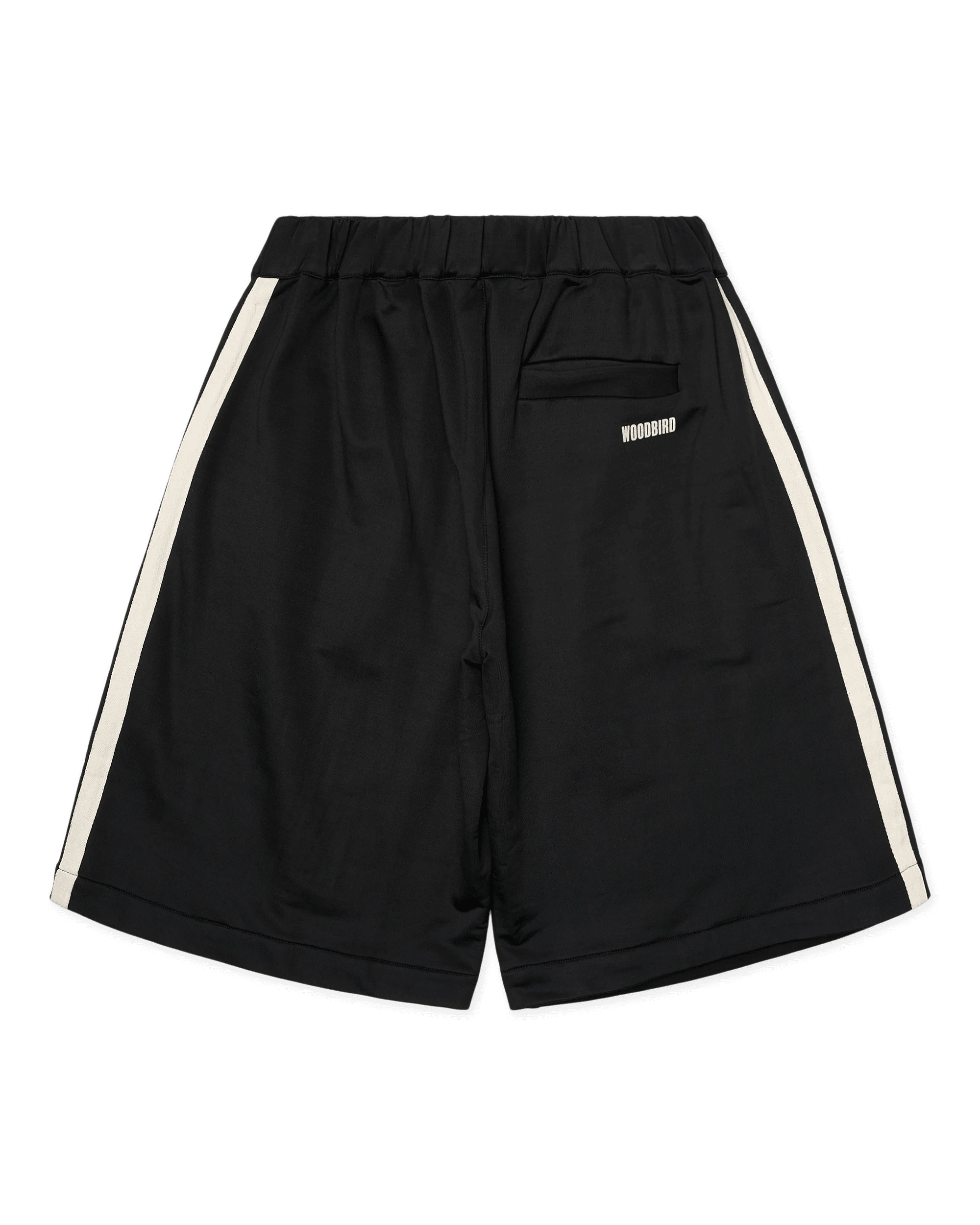 CHANG TRACK SHORTS BLACK | WOODBIRD