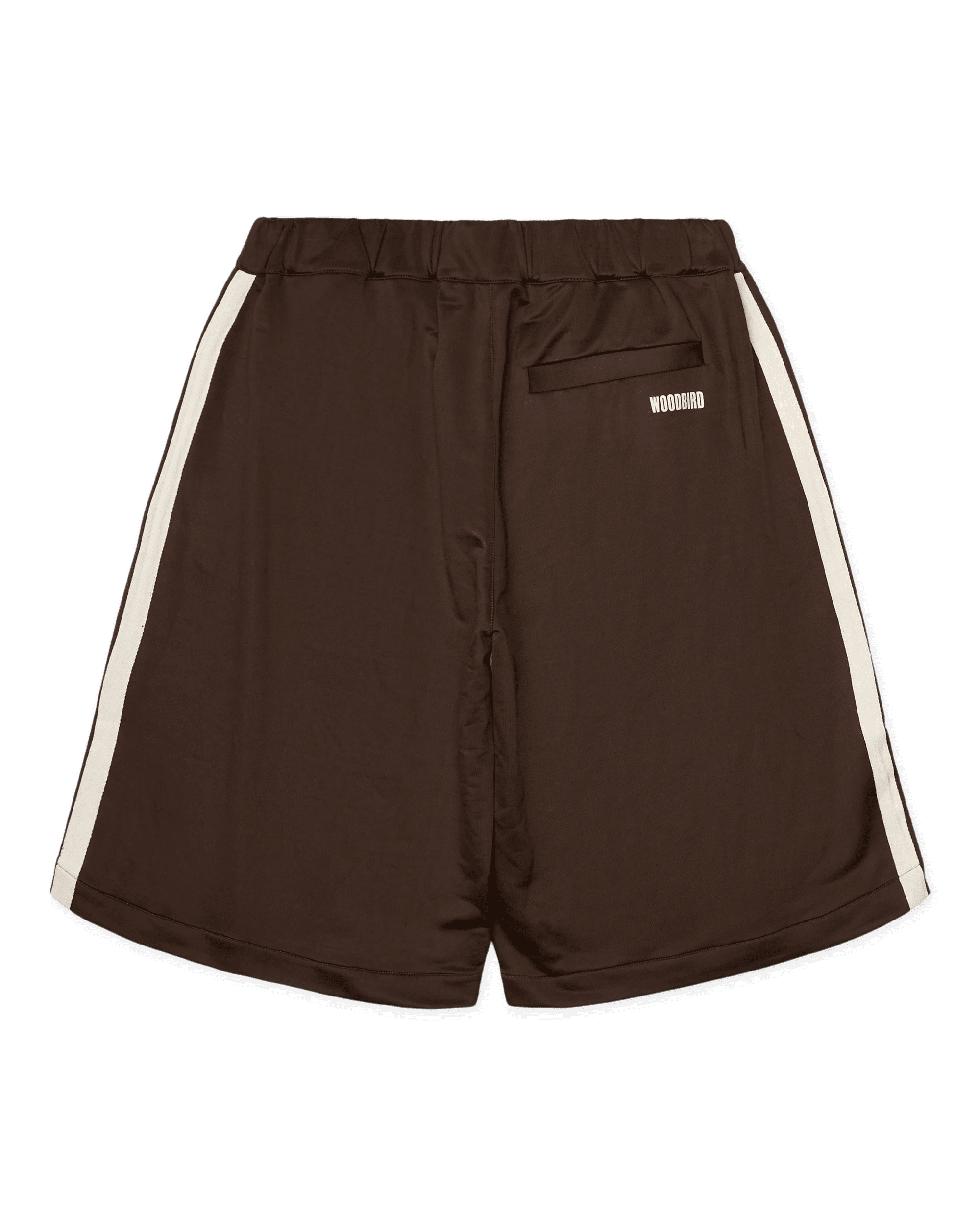 CHANG TRACK SHORTS BROWN | WOODBIRD