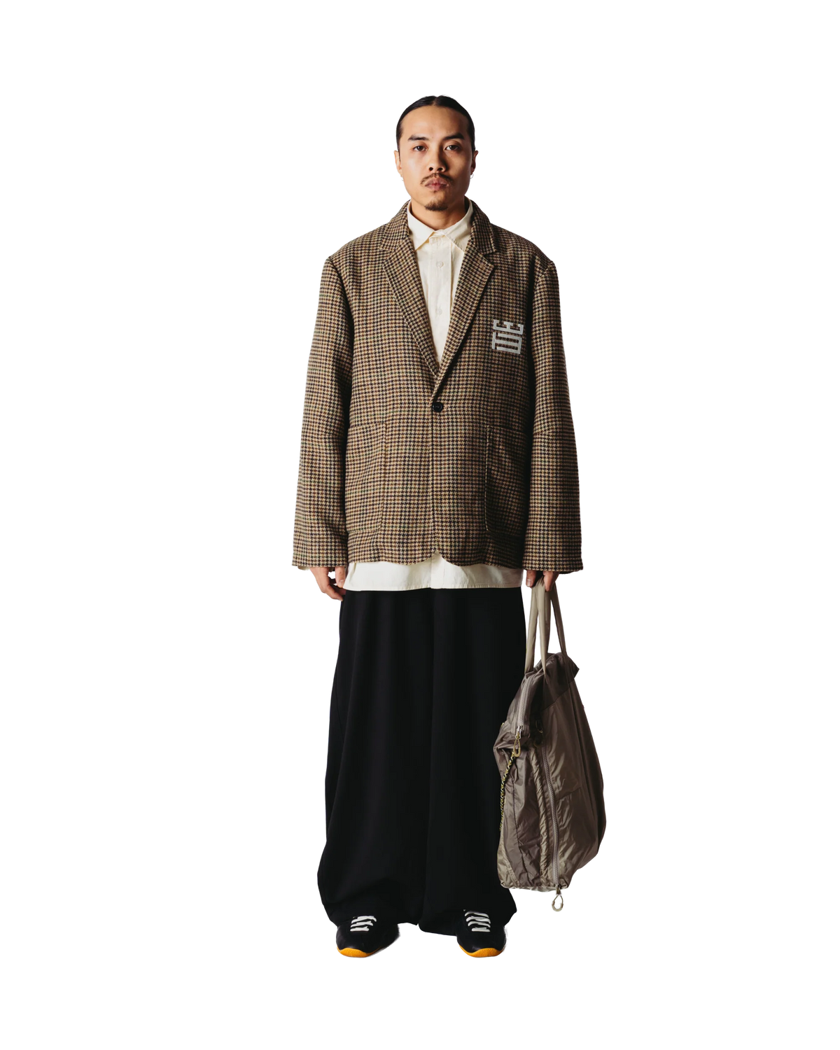 GING CHECK BLAZER