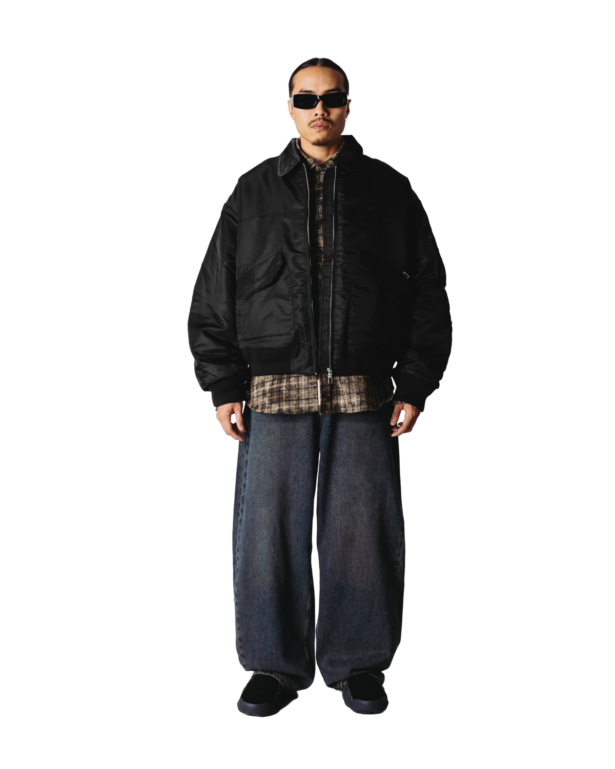 OSAMU BOMBER JACKET BLACK