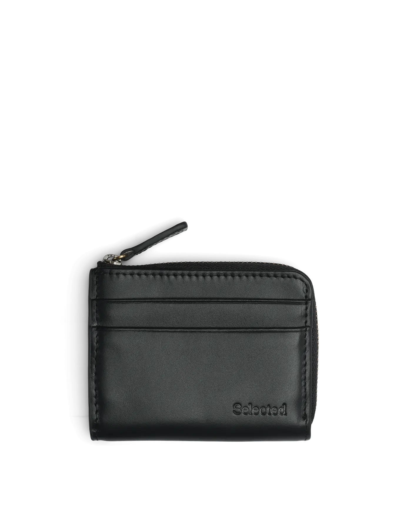 LEATHER ZIP WALLET