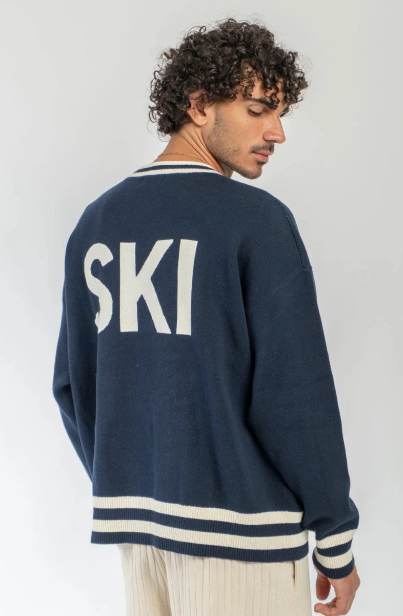 APRES SKI SWEATER NAVY | KAOTIKO