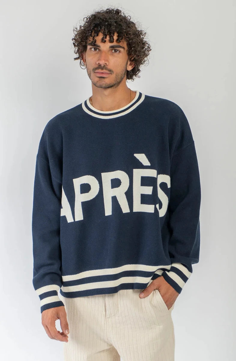 APRES SKI SWEATER NAVY | KAOTIKO