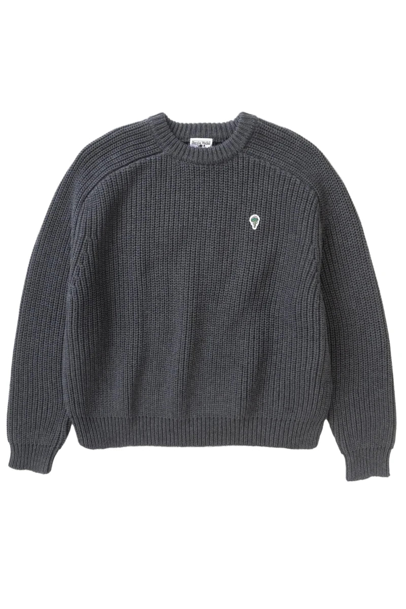 ARTICHOKE CHUNKY KNIT CHARCOAL | SERVICE WORKS