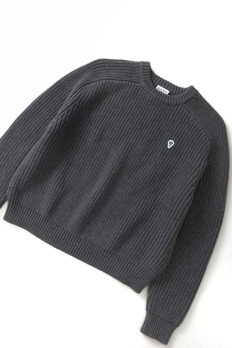 ARTICHOKE CHUNKY KNIT CHARCOAL | SERVICE WORKS