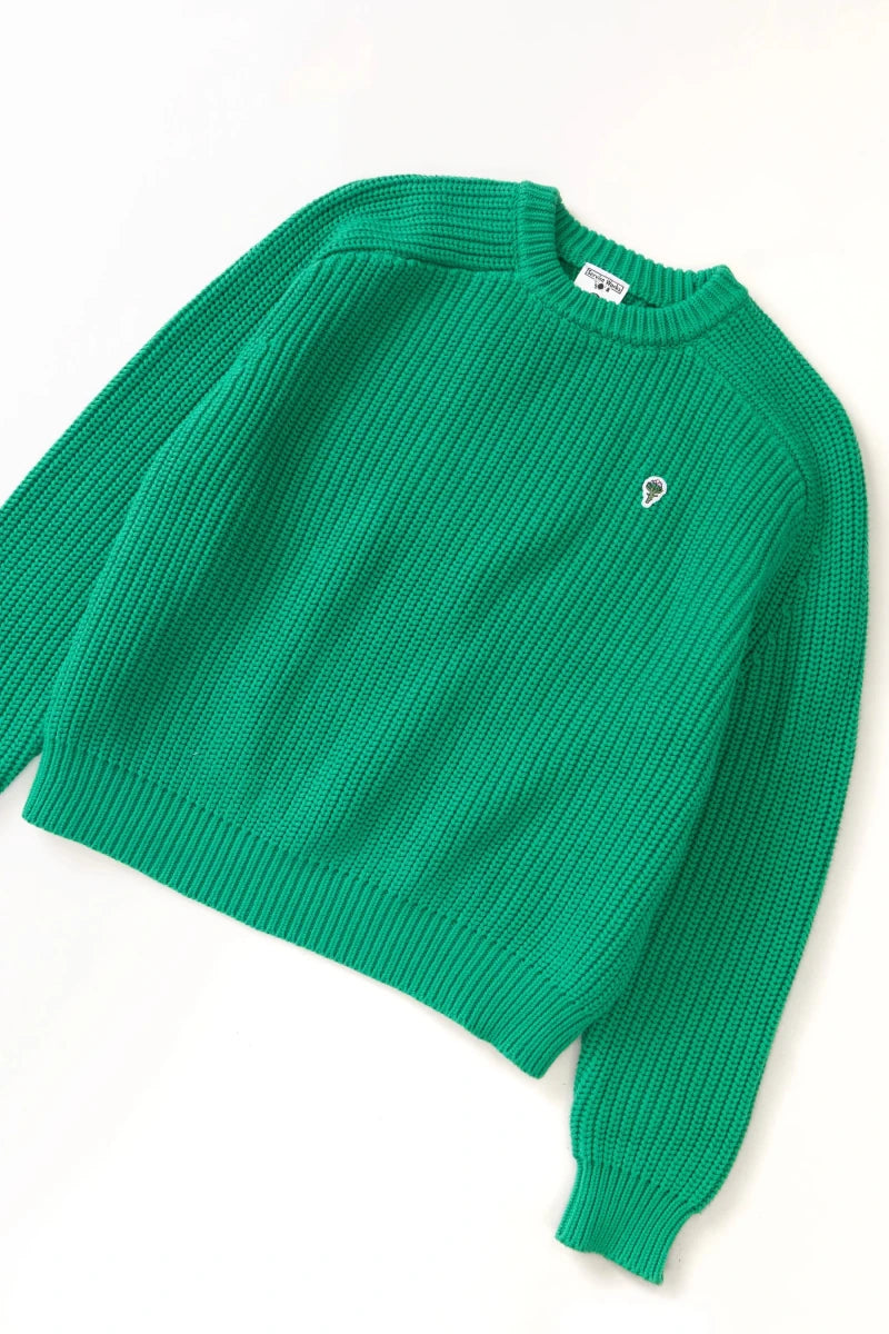 ARTICHOKE CHUNKY KNIT DERRY GREEN | SERVICE WORKS