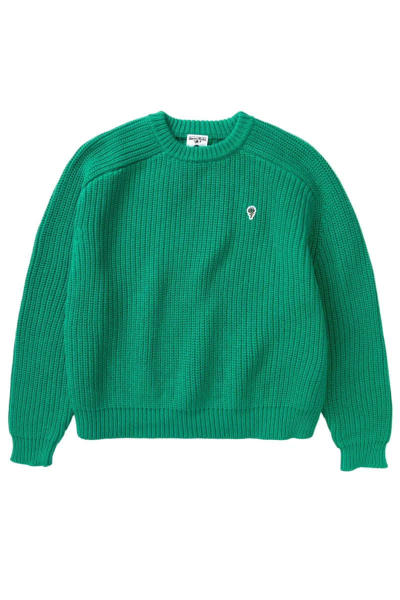 ARTICHOKE CHUNKY KNIT DERRY GREEN | SERVICE WORKS