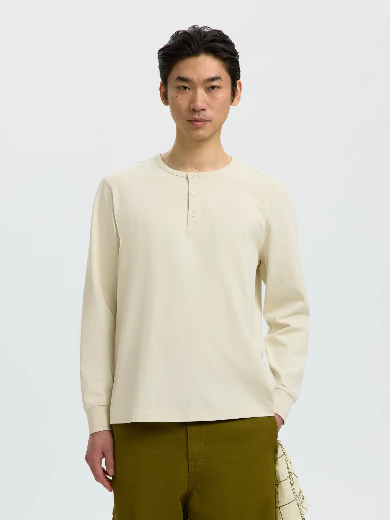 RONAN LS HENLEY SERAFINO T-SHIRT