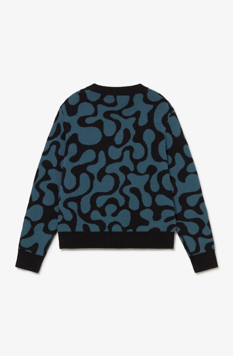 BAD ROMANCE JACQUARD CARDIGAN | KAOTIKO