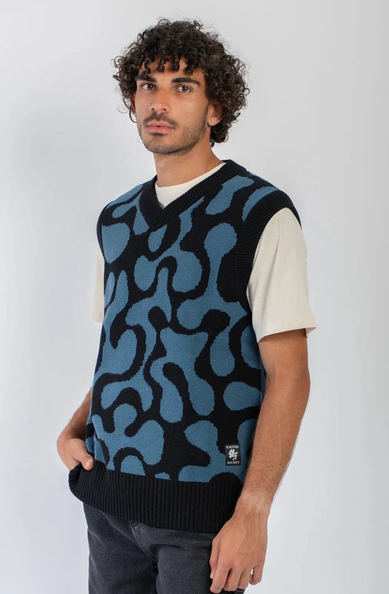 BAD ROMANCE JACQUARD VEST | KAOTIKO