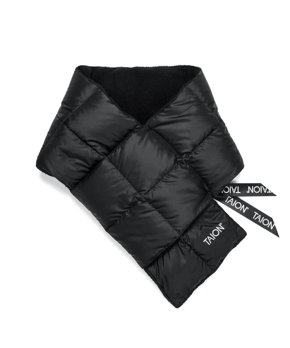 BASIC DOWN SCARF BLACK | TAION