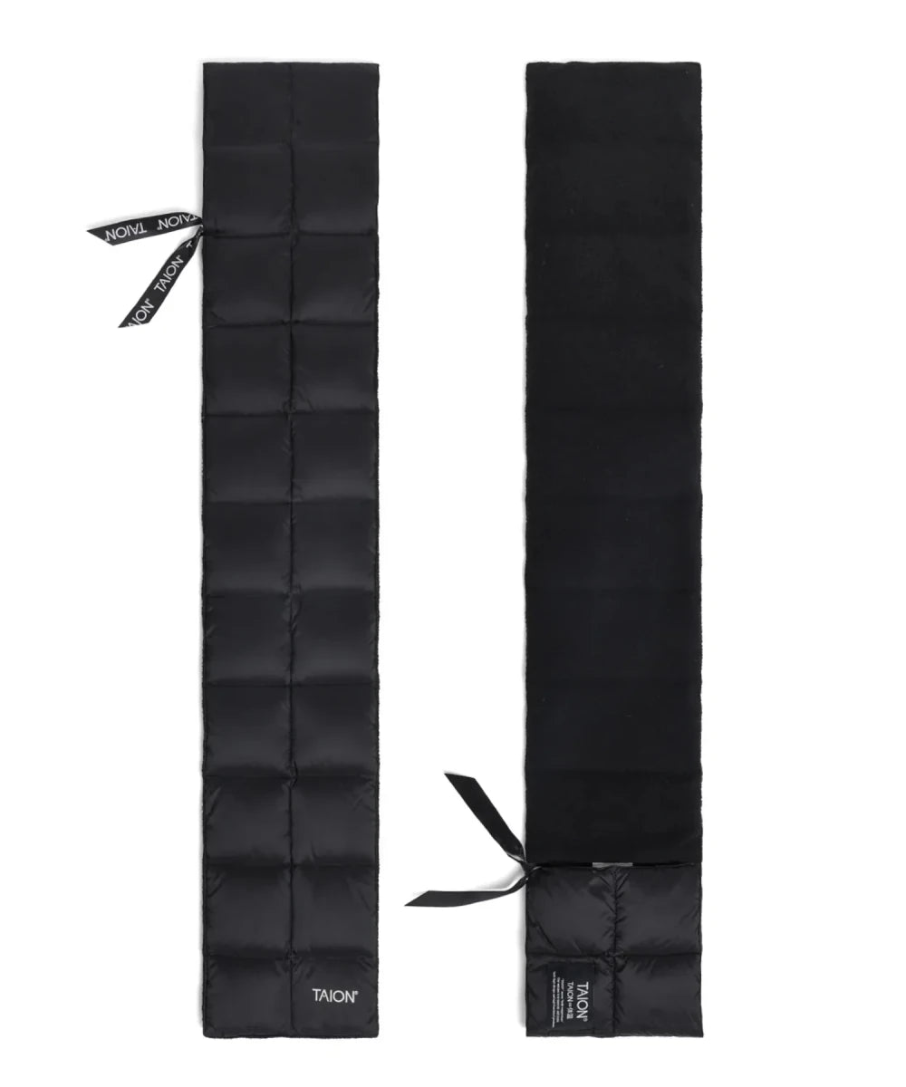 BASIC DOWN SCARF BLACK | TAION